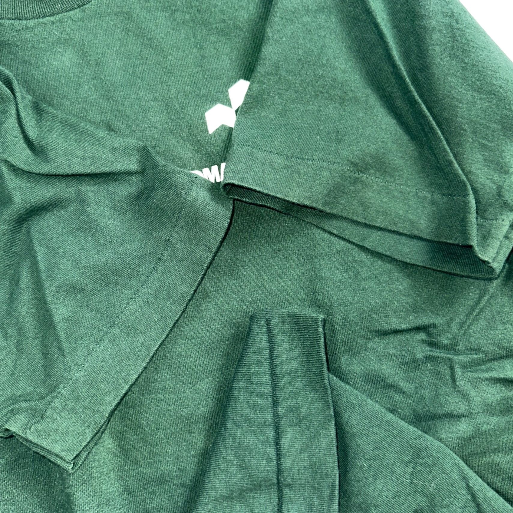 Fruit Of The Loom VINTAGE Fruit of the Loom USA Flag T Shirt Main Selling Point Brand Green Redman Home Construction Large Mens L Crew Neck Short Sleeve USA Theme Size US L / EU 52-54 / 3 - 5 Thumbnail