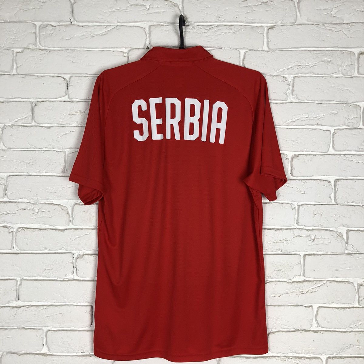 Puma Serbia national team 2017 soccer jersey Size US M / EU 48-50 / 2 - 4 Thumbnail