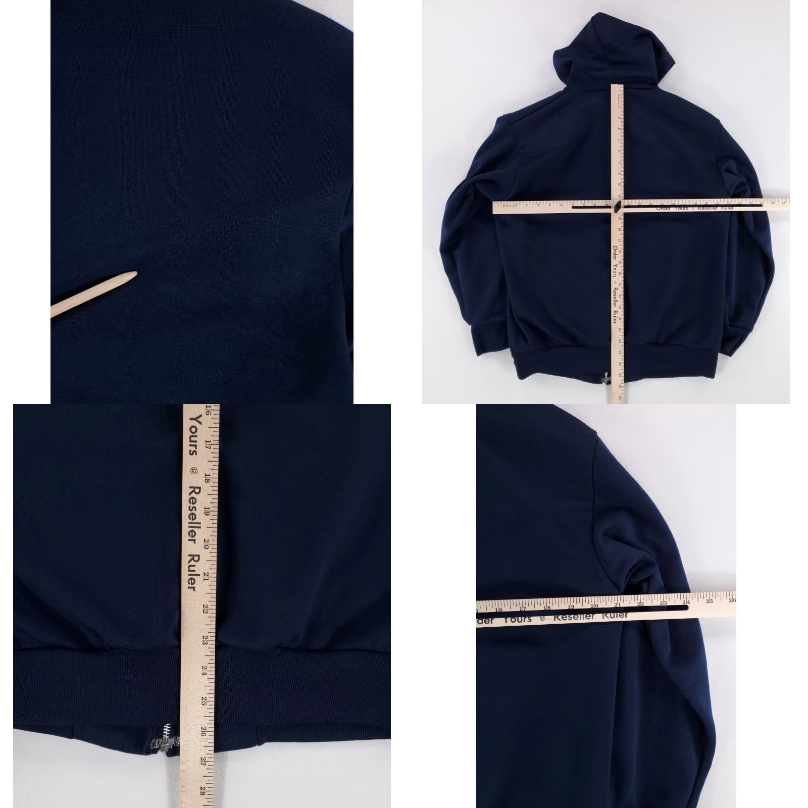 Vintage VINTAGE Sportswear Full Zip Hoodie Jacket Blue XL Mens Thermal Lined 80s 90s Windbreaker Jacket Size US XL / EU 56 / 4 - 8 Thumbnail