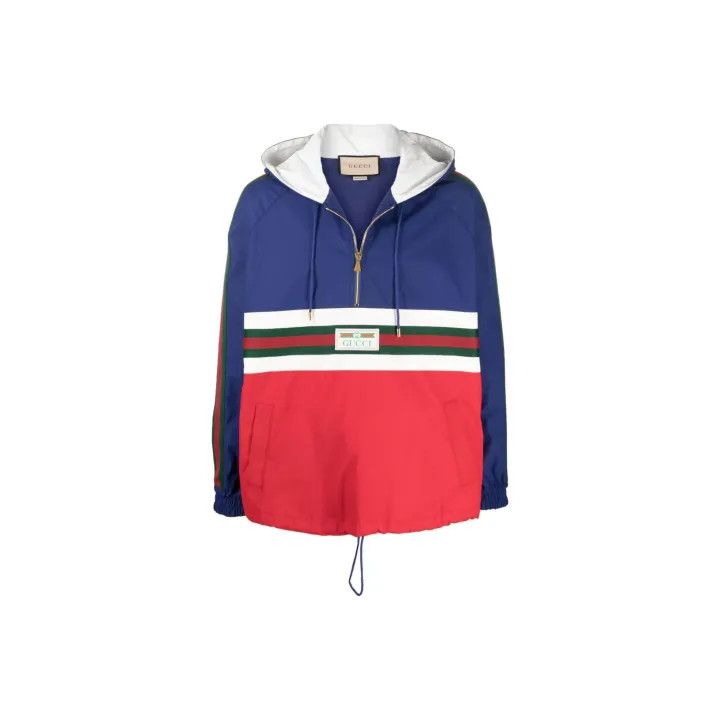 Gucci Gucci SS22 Color-Block Hooded Jacket Size US M / EU 48-50 / 2 - 1 Thumbnail
