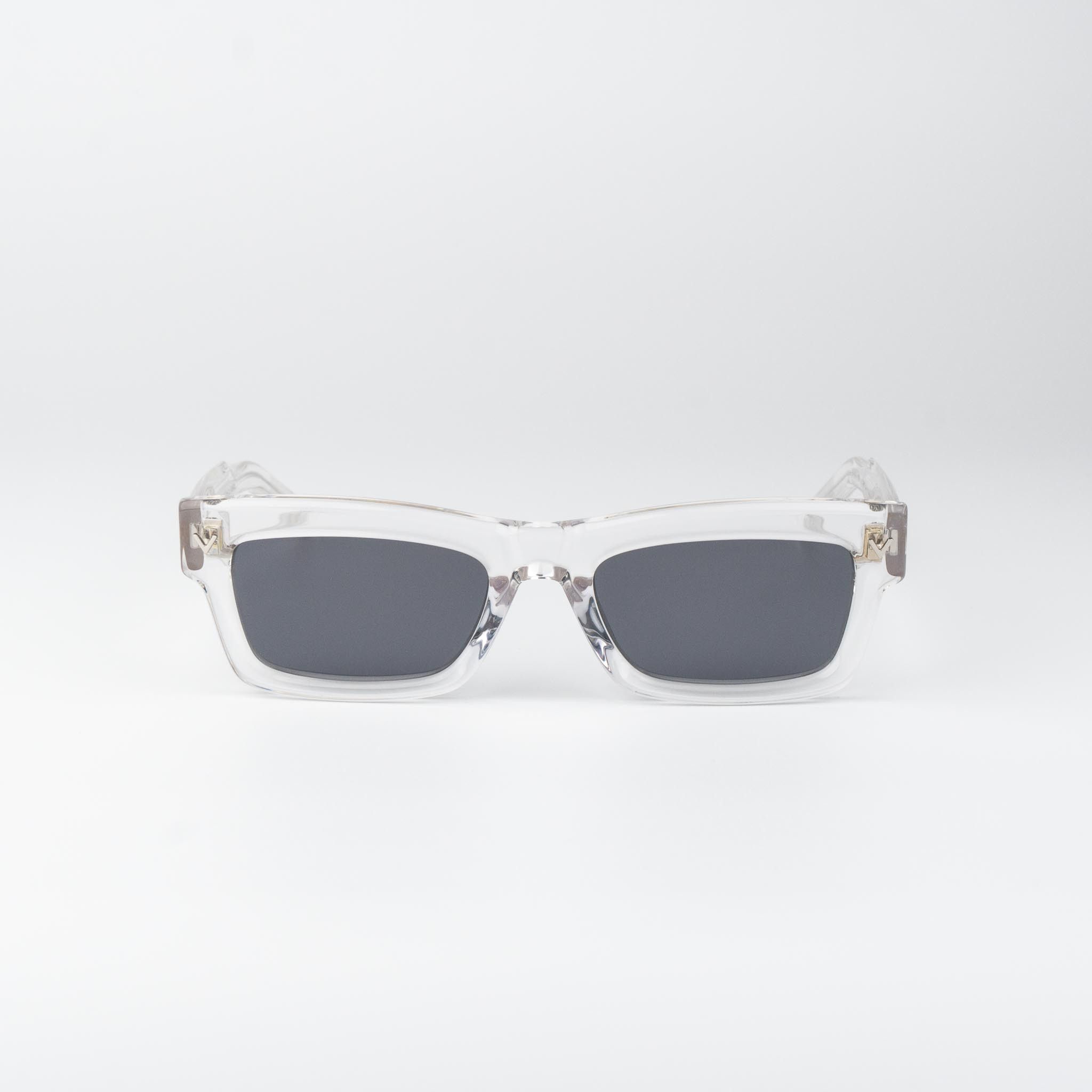 Valentino Valentino Women Sunglasses Grey Rectangle V-SHARP VLS-134 C Size ONE SIZE - 2 Thumbnail