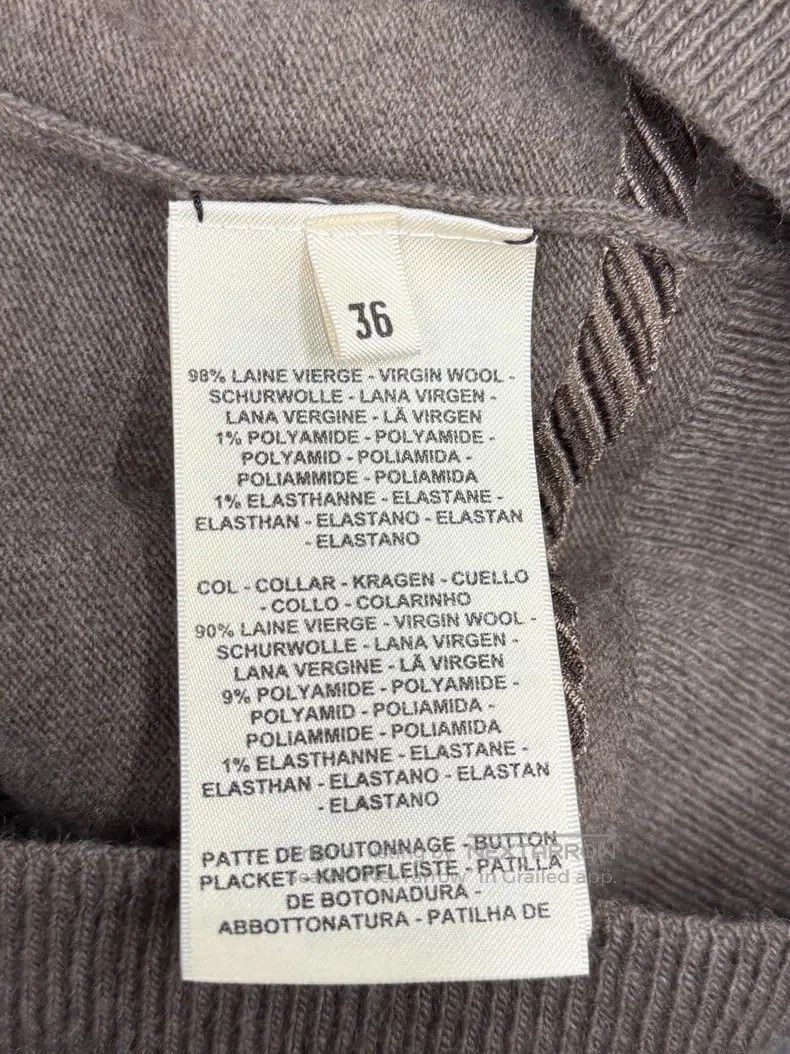 Hermes Hermes College Preppy Cashmere Knit Sweater Size XS / US 0-2 / IT 36-38 - 5 Thumbnail