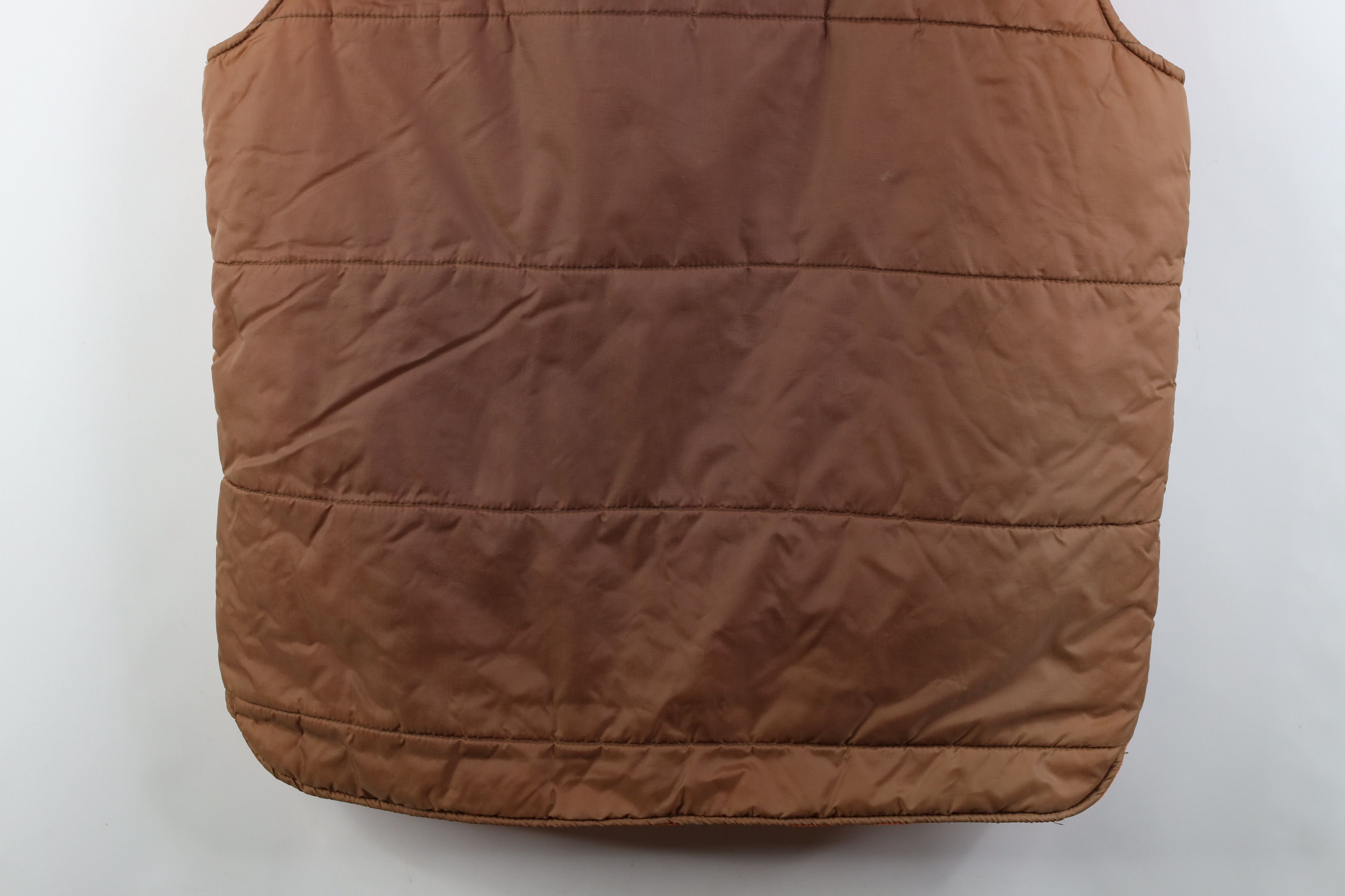 Vintage Vintage 70s Streetwear Reversible Puffer Vest Jacket Size US L / EU 52-54 / 3 - 11 Thumbnail