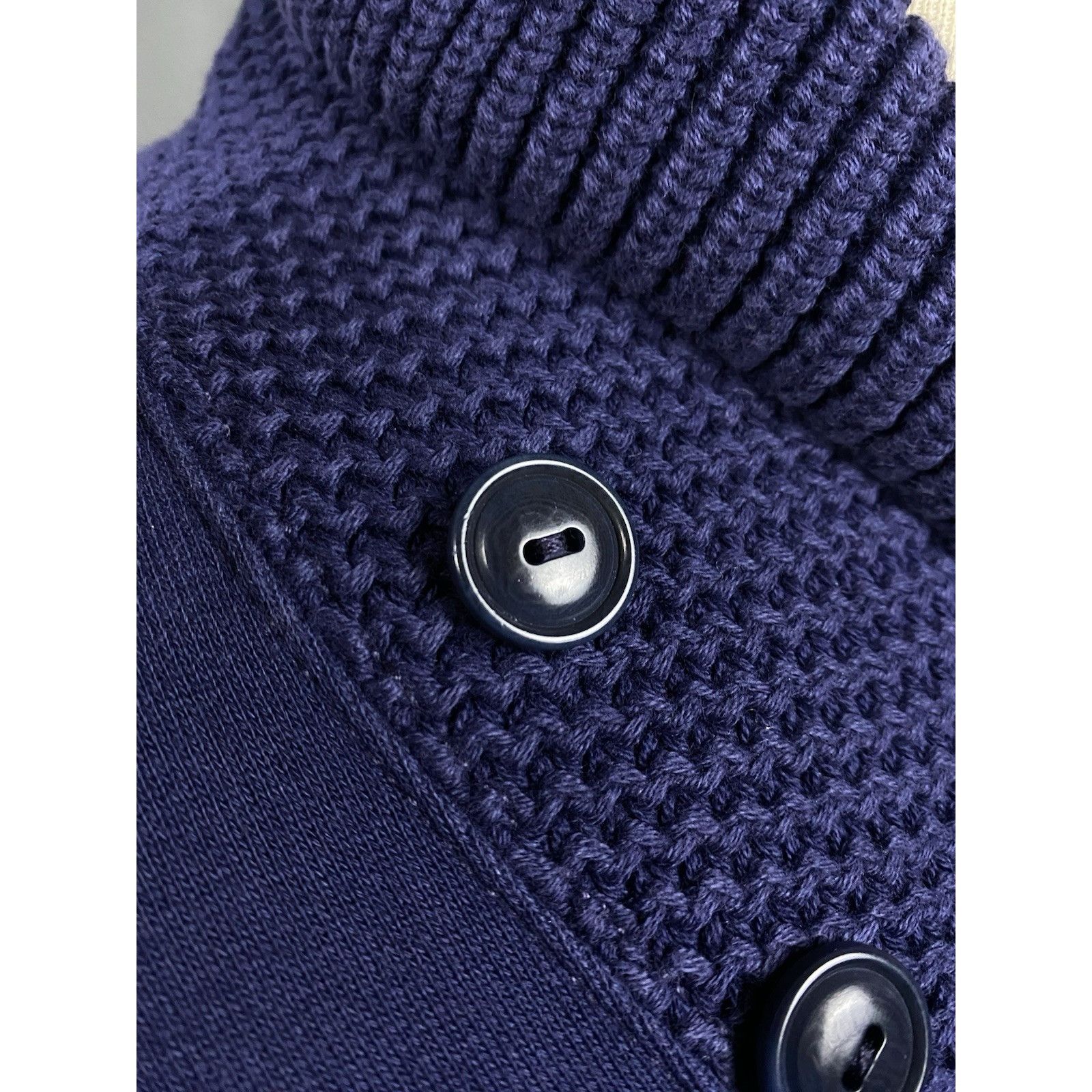 Polo Ralph Lauren Polo Ralph Lauren Big Logo Men's Blue High Neck Sweater Size Size US S / EU 44-46 / 1 - 8 Thumbnail
