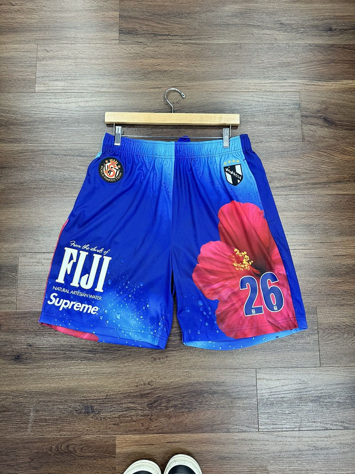 Supreme Supreme Fiji Soccer Shorts Size US 31 - 4 Thumbnail