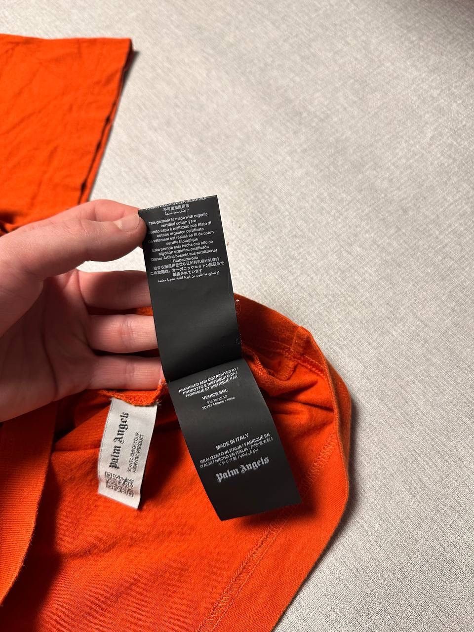 Palm Angels Palm Angels Teddy Bear T Shirt Orange Mens M Size US M / EU 48-50 / 2 - 15 Thumbnail