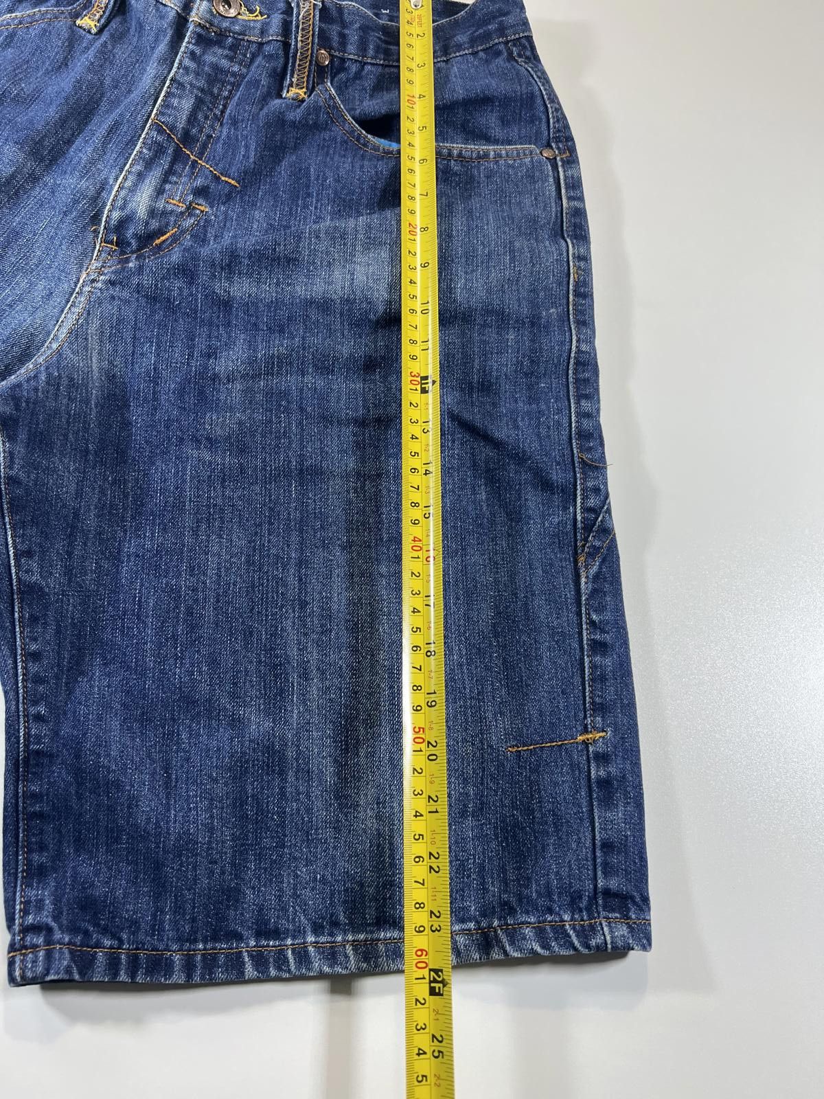 Unknown London Vintage Men's Rocawear Blue Denim Shorts Size 34 Size US 34 / EU 50 - 6 Thumbnail