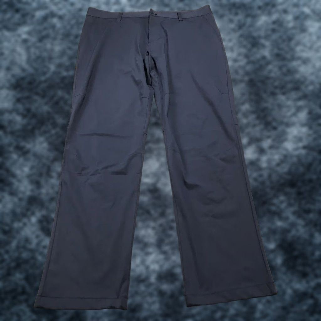 Rhone Rhone Pants Mens 35x31 Blue Chino Commuter Pant Solid Casual Button Lightweight Size US 35 - 1 Thumbnail