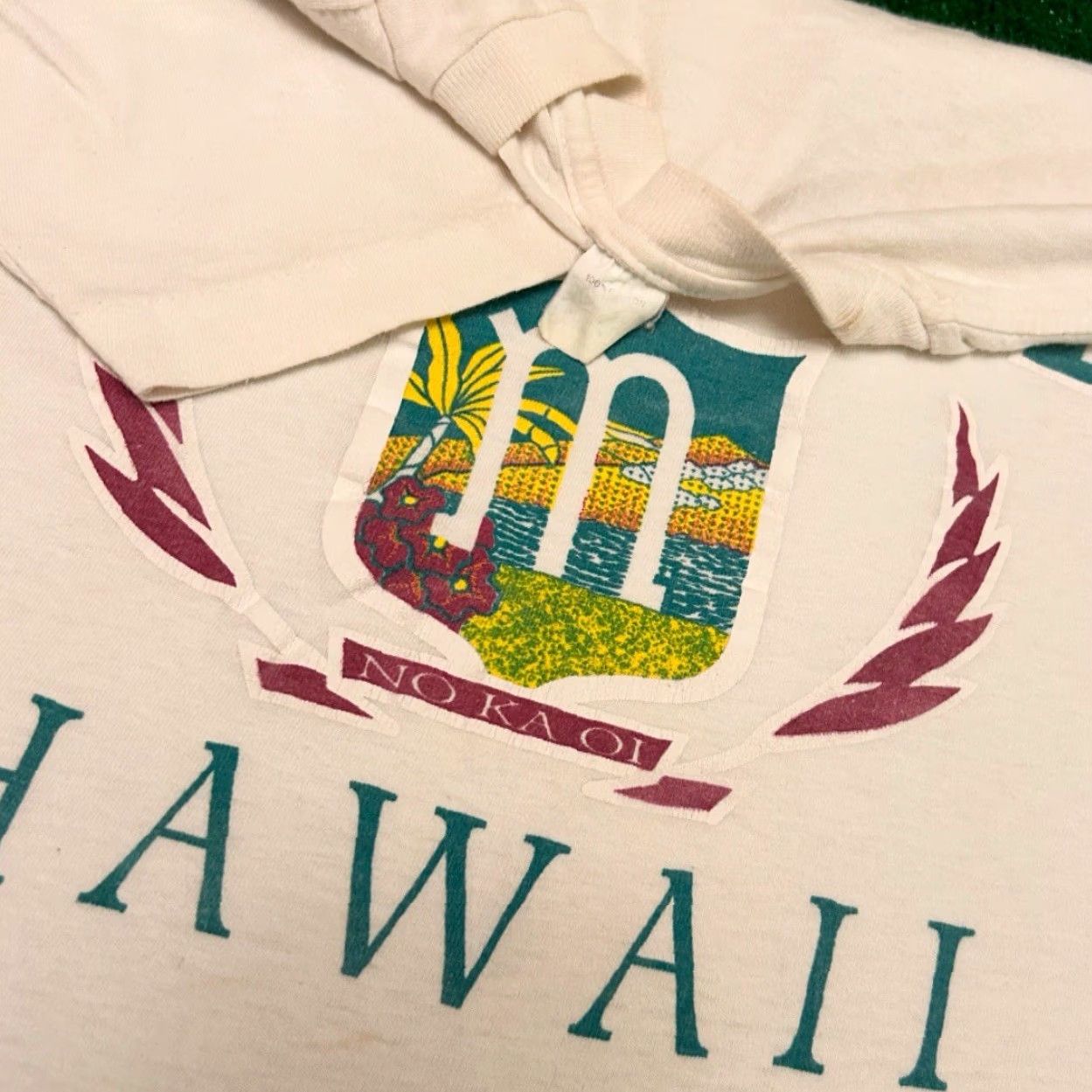 Vintage VINTAGE Maui Hawaii Island Surf Surfer Classic VTG Shirt Mens XL White 90s 80s Hawaii Surf Size US XL / EU 56 / 4 - 2 Thumbnail