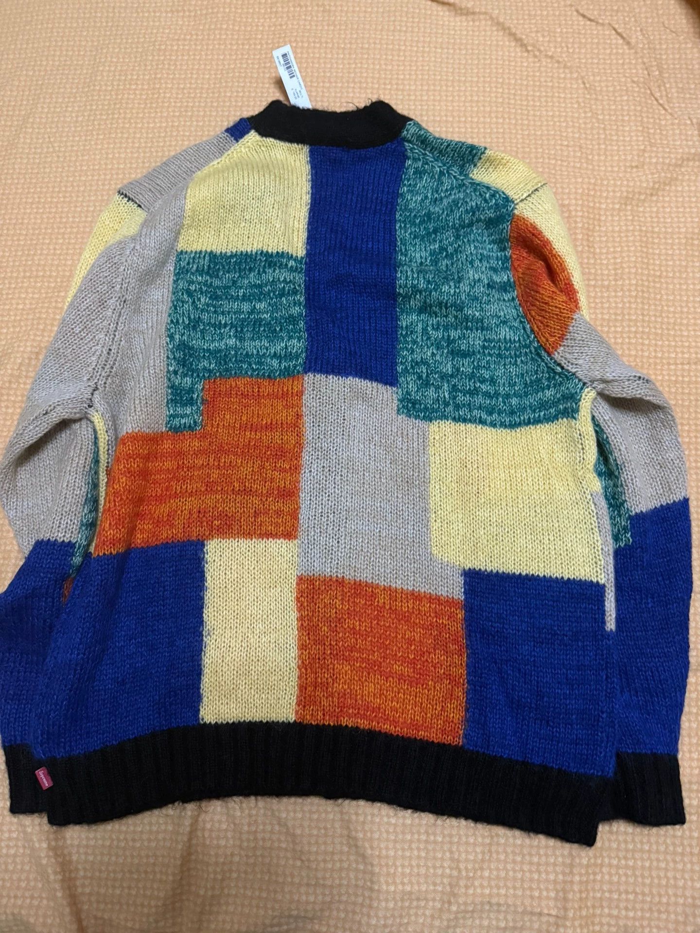 Supreme Supreme Mohair Color Blocked Cardigan XL NWT Size US XL / EU 56 / 4 - 2 Thumbnail