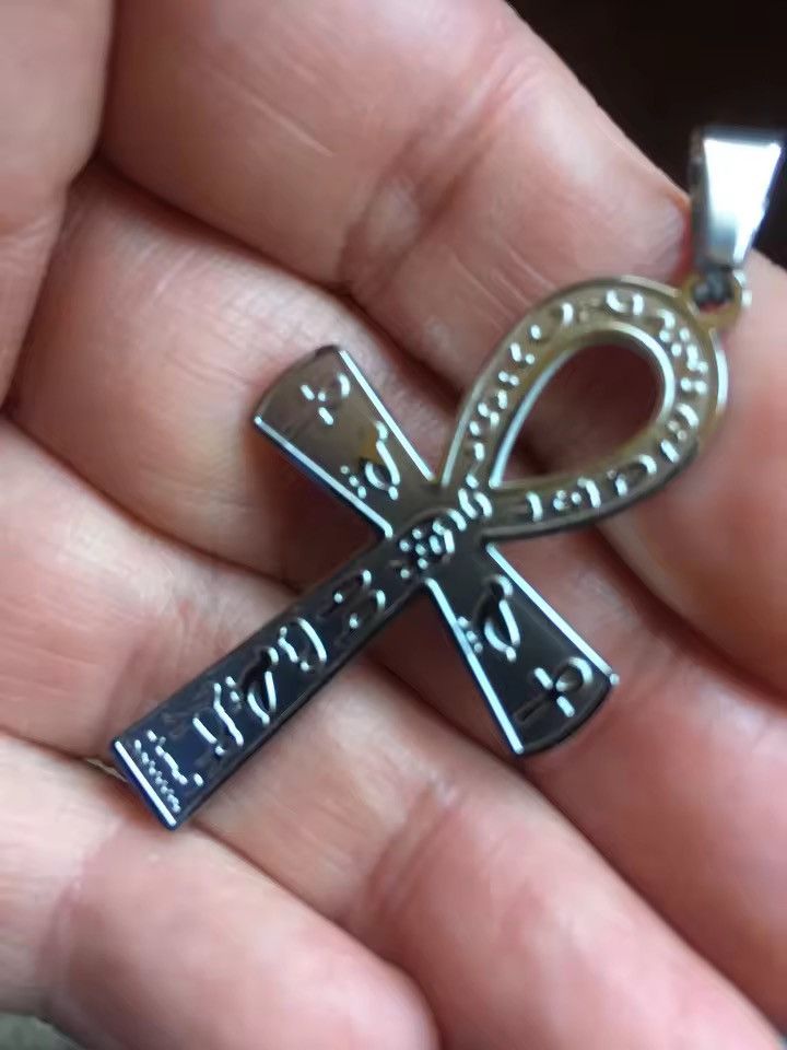 Jewelry Egyptian Ankh Cross Pendant Necklace Size ONE SIZE - 1 Thumbnail