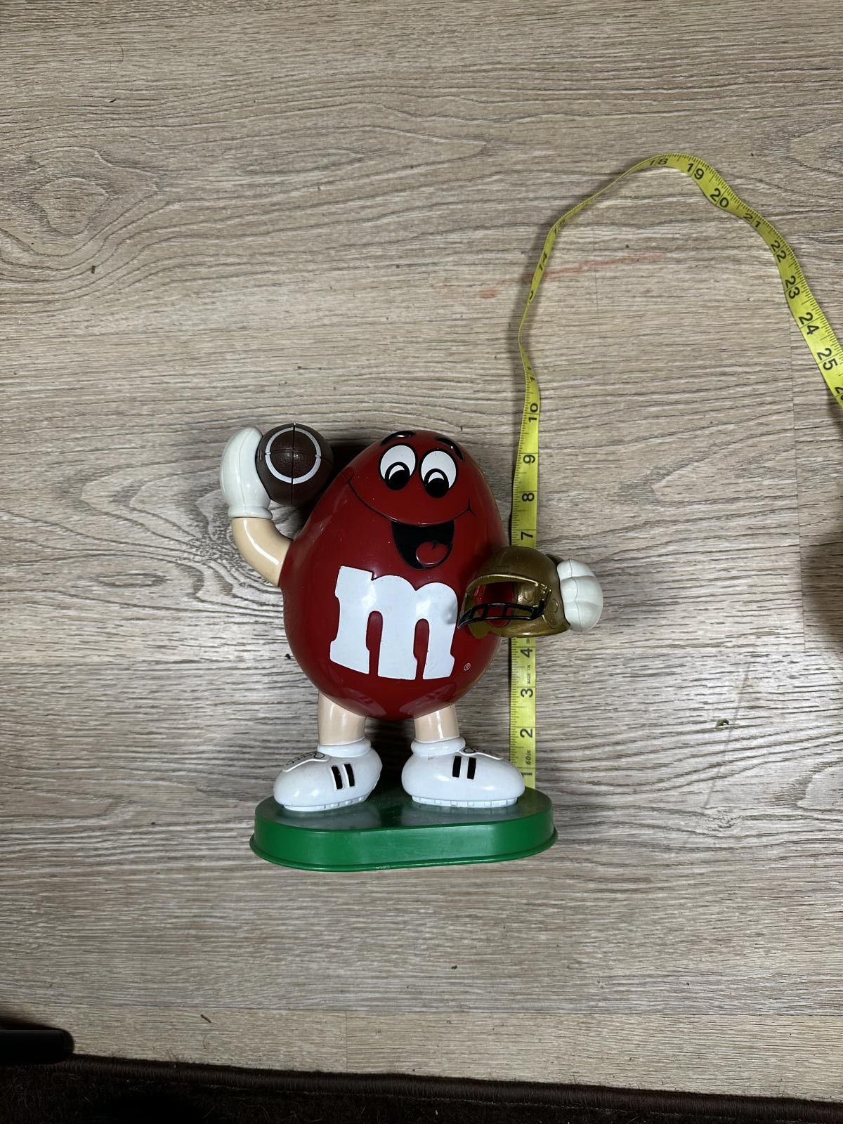 Other Vintage 1995 M&M Football & Gold Helmet Red Candy Dispenser Size ONE SIZE - 7 Thumbnail