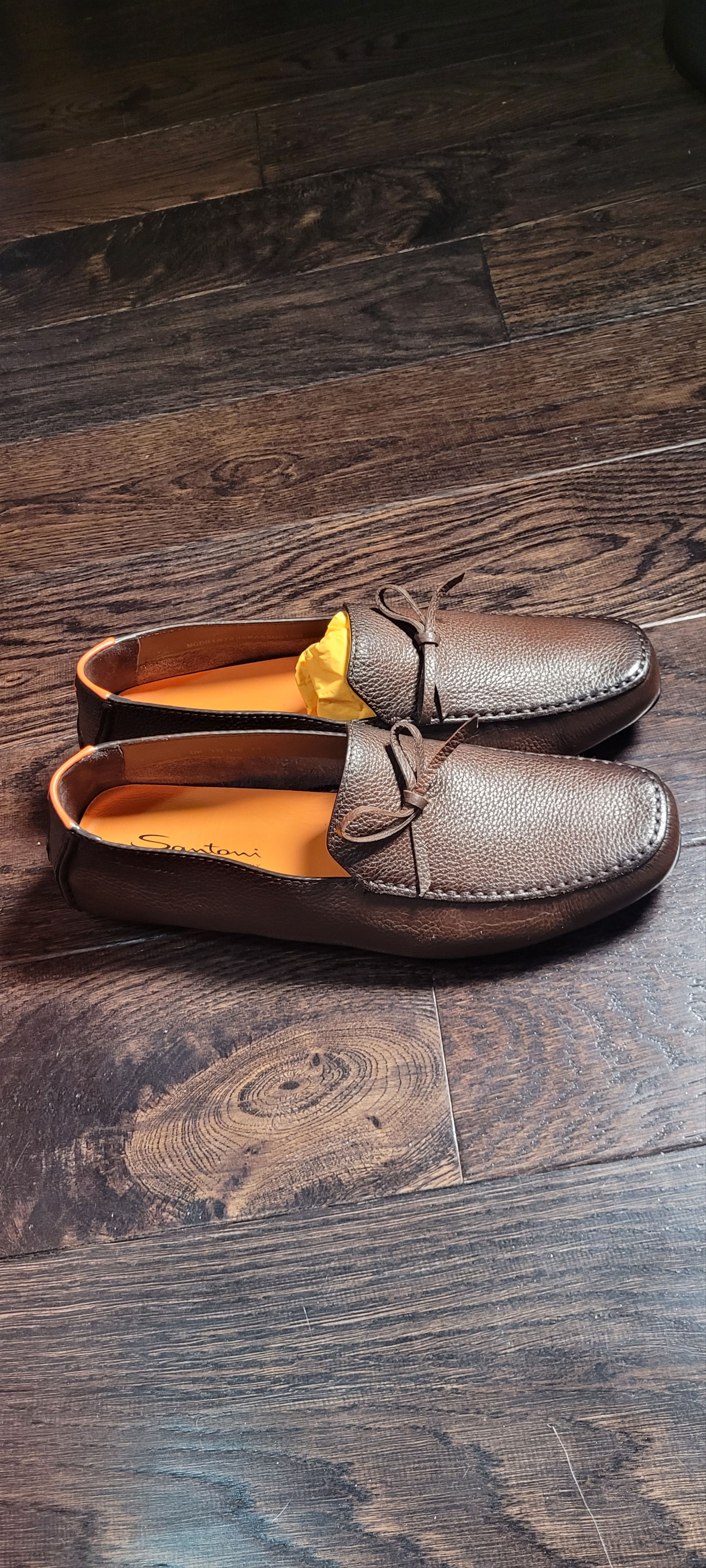 Santoni Santoni brown loafers NWT size 12 *rare* Size US 12 / EU 45 - 8 Thumbnail