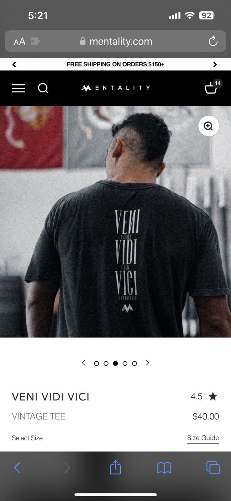 Vintage Mentality t-shirt greek mythology brand new Size US L / EU 52-54 / 3 - 3 Thumbnail