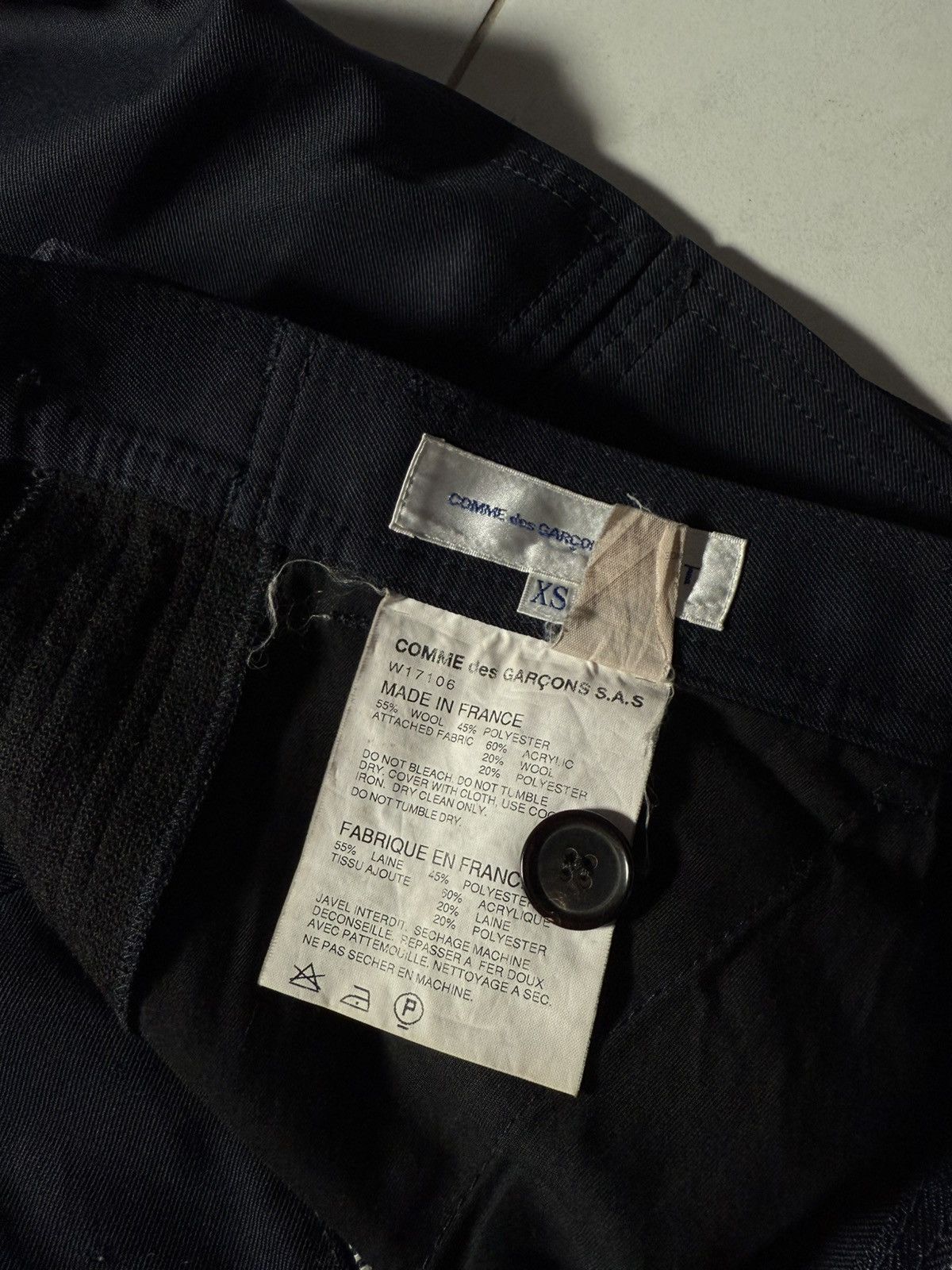 Comme des Garcons GRAIL CDG Runway A/W15 Panel Pants Size US 32 / EU 48 - 5 Thumbnail