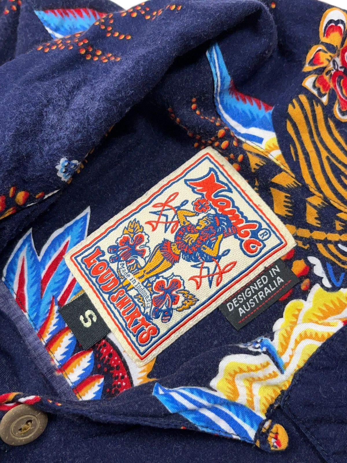 Mambo Vintage Mambo Loud Shirts Button Up Shirt Hawaii Native Size US S / EU 44-46 / 1 - 6 Thumbnail