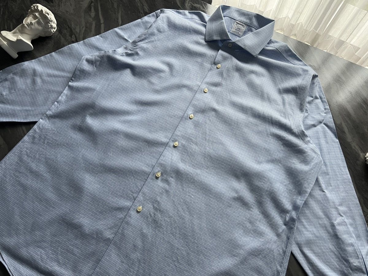 Brooks Brothers Brooks Brothers : Shirt Button Ups Blue Size US XXL / EU 58 / 5 - 1 Thumbnail