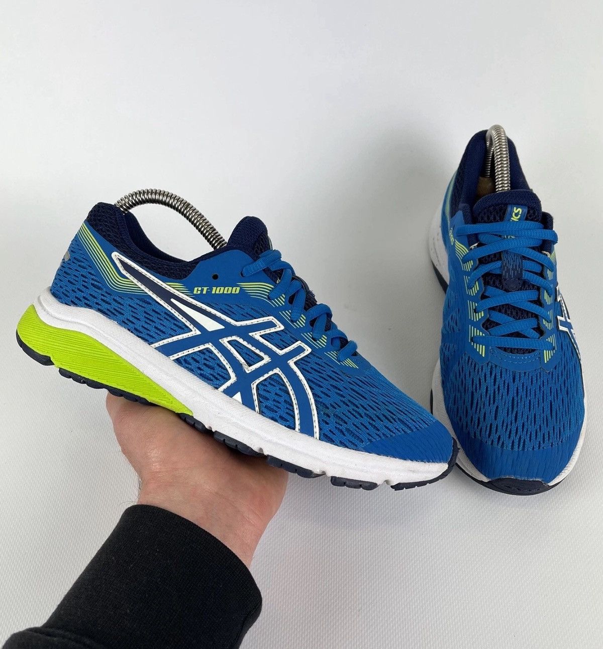 Asics ASICS GT-1000 Running Low Top Light Sneakers Shoes Blue Top Size US 5 / IT 35 - 2 Thumbnail