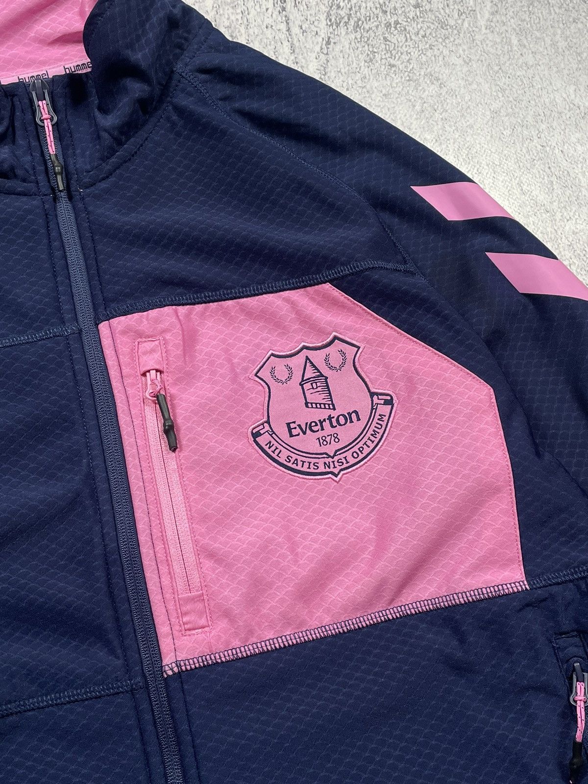 Hummel Hummel Everton Blockcore Track Top Jacket Size US M / EU 48-50 / 2 - 5 Thumbnail