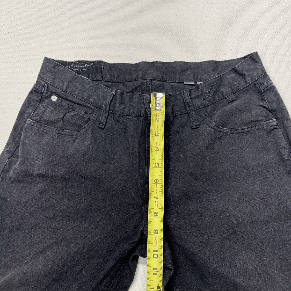 Vintage Loomstate Pants Black Straight Canvas Workwear Utility Firm Size US 32 / EU 48 - 22 Thumbnail