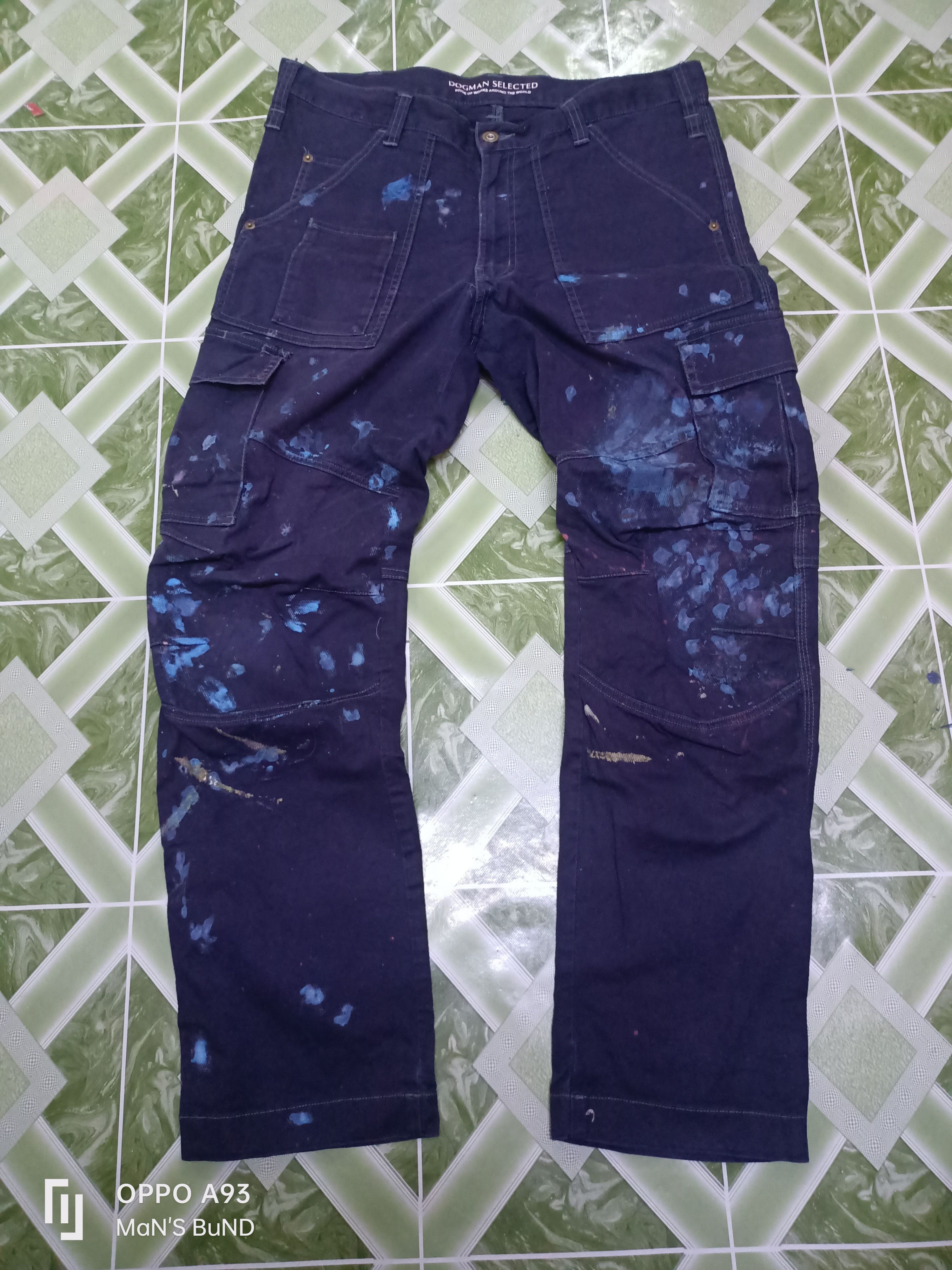 Vintage Distressed DOGMAN SELECTED Workwear Size US 35 - 1 Thumbnail