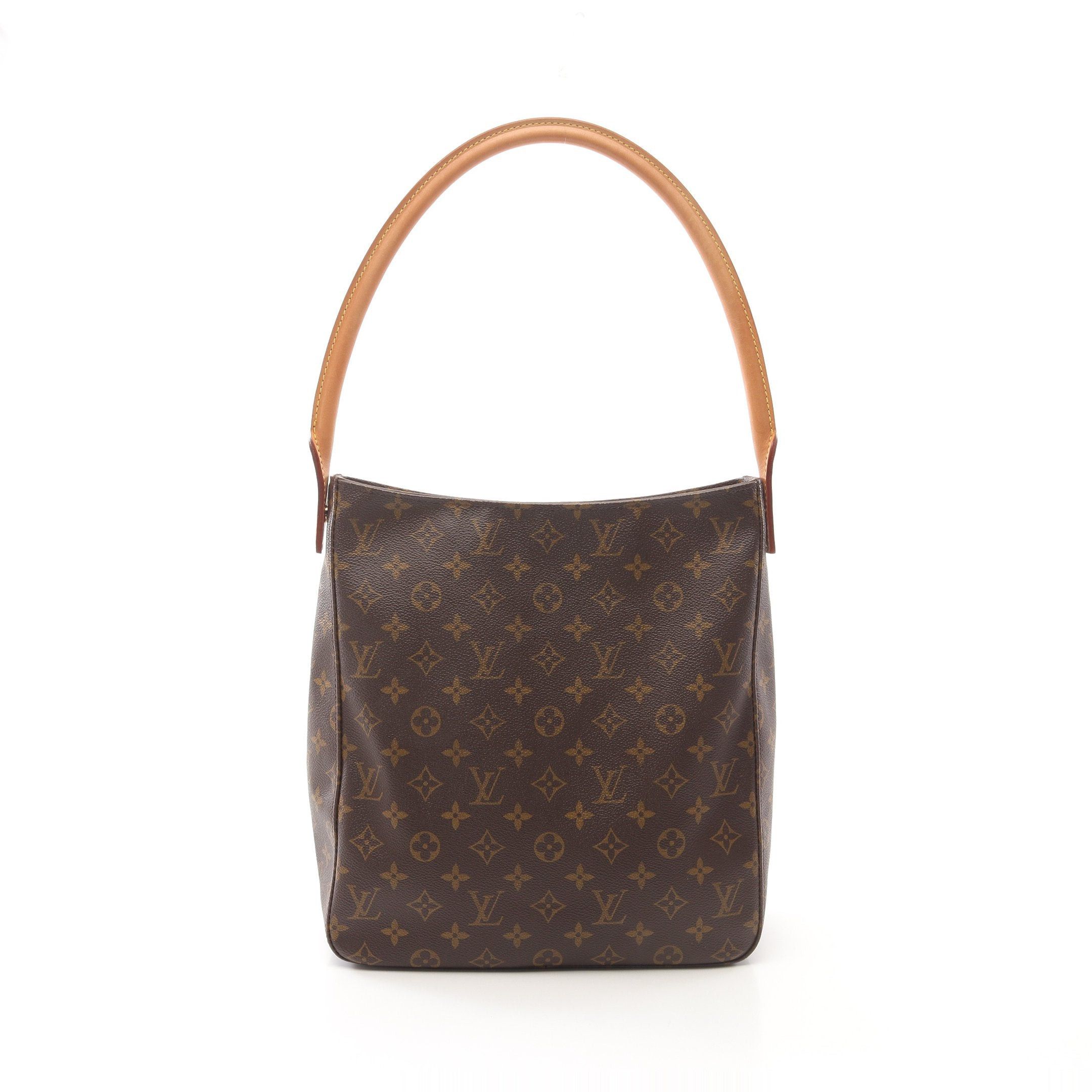 Louis Vuitton Louis Vuitton Looping Gm Monogram Shoulder Bag Leather Brown Size ONE SIZE - 1 Thumbnail