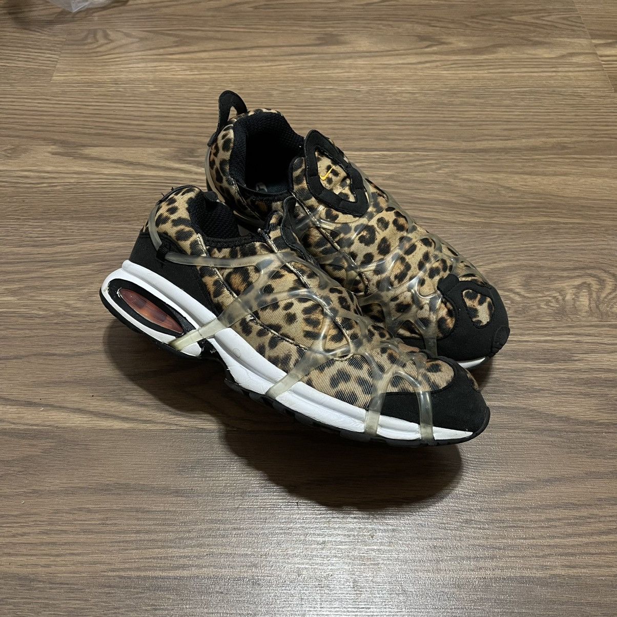 Nike Nike Air Kukini SE Leopard Slip-On Sneakers DJ6418 001 Size US 9.5 / EU 42-43 - 4 Thumbnail