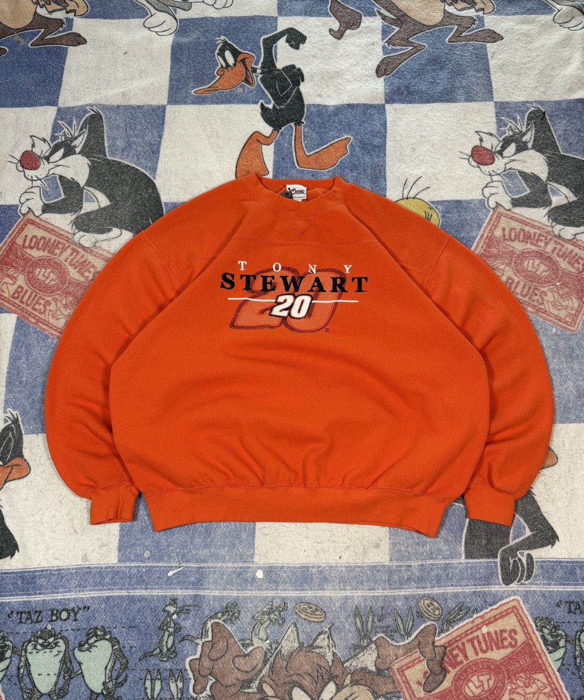Chase Authentics Vintage tony stewart nascar crewneck Size US XL / EU 56 / 4 - 1 Thumbnail