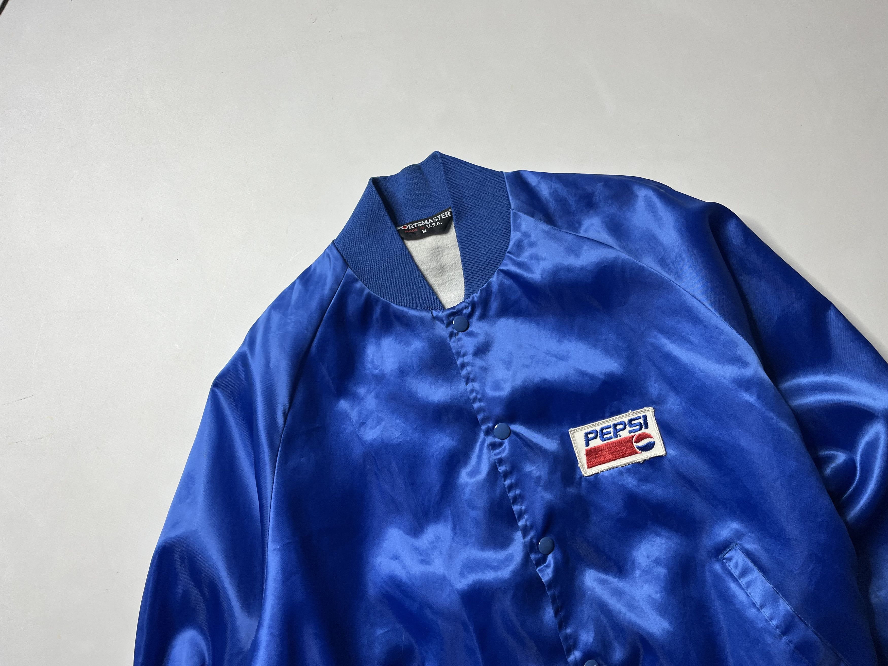 Vintage Vintage Sportmaster Pepsi jacket Size US M / EU 48-50 / 2 - 2 Thumbnail