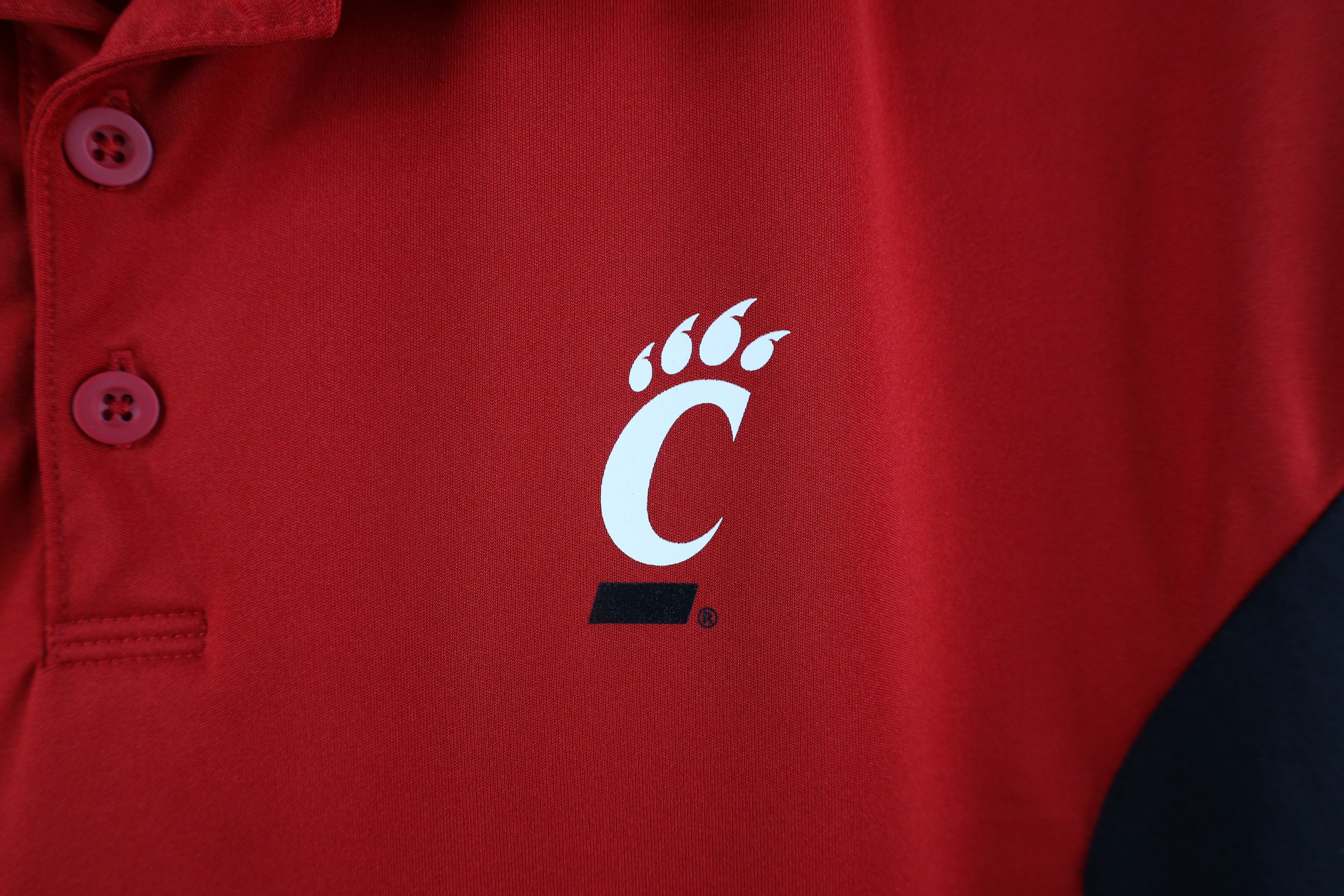 Adidas × Vintage Adidas University of Cincinnati Football Polo Shirt Red Size US XL / EU 56 / 4 - 5 Thumbnail