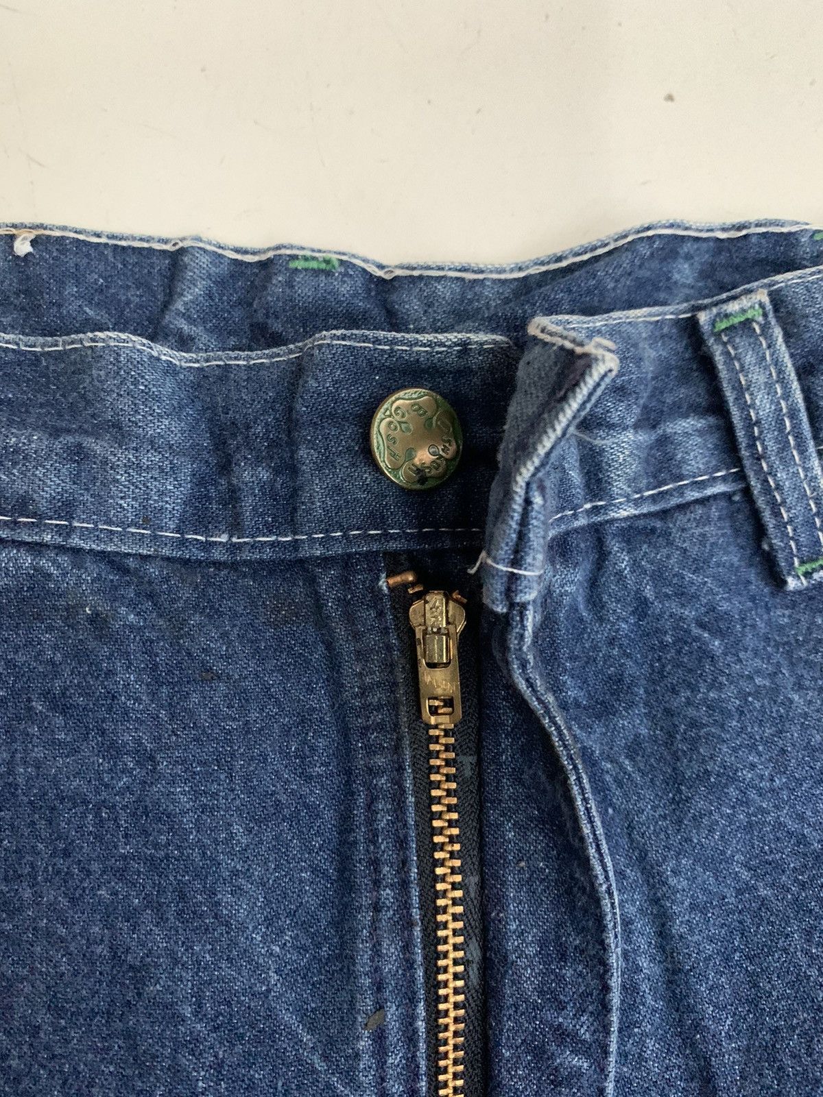 Oshkosh × Vintage Vintage 70s OshKosh B’Gosh Union made Sanforized Cut Off Size US 31 - 4 Thumbnail