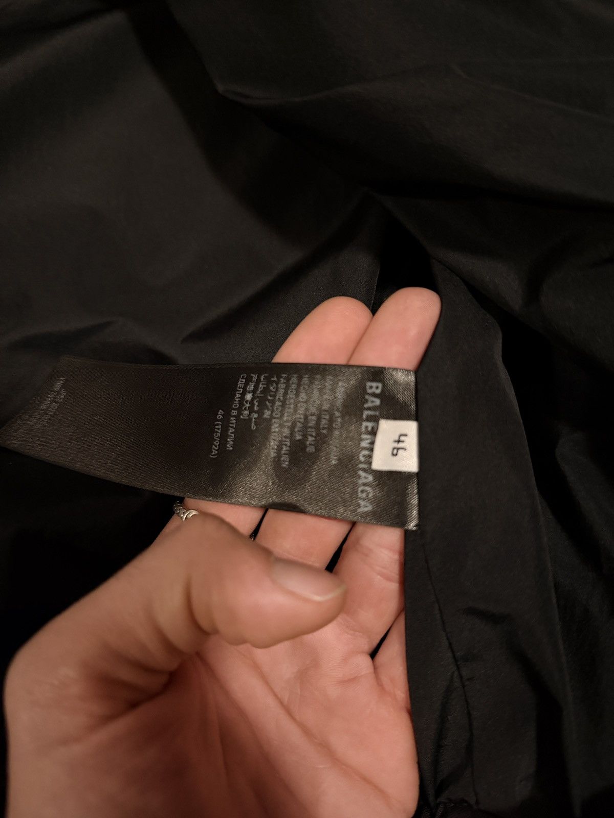 Balenciaga Balenciaga bomber c-shape Size US XL / EU 56 / 4 - 5 Thumbnail