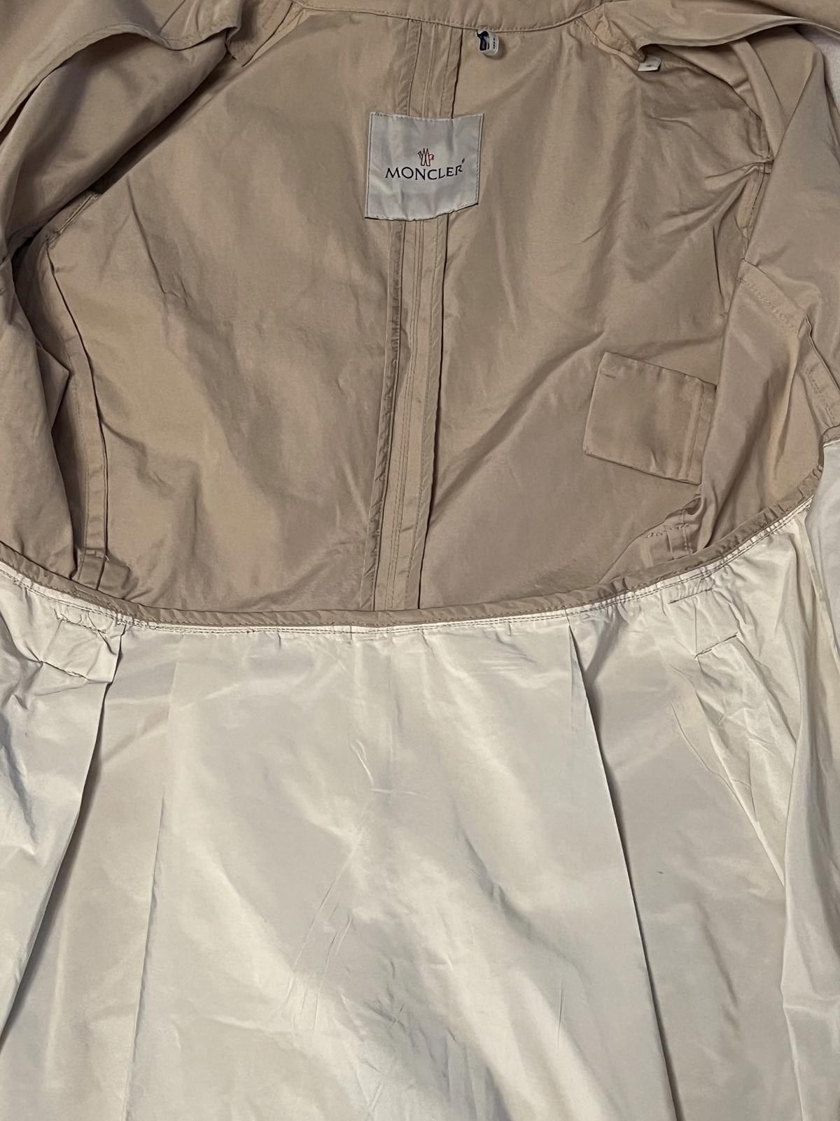 Moncler Moncler Beige Trench Coat size 2 Size XS / US 0-2 / IT 36-38 - 4 Thumbnail