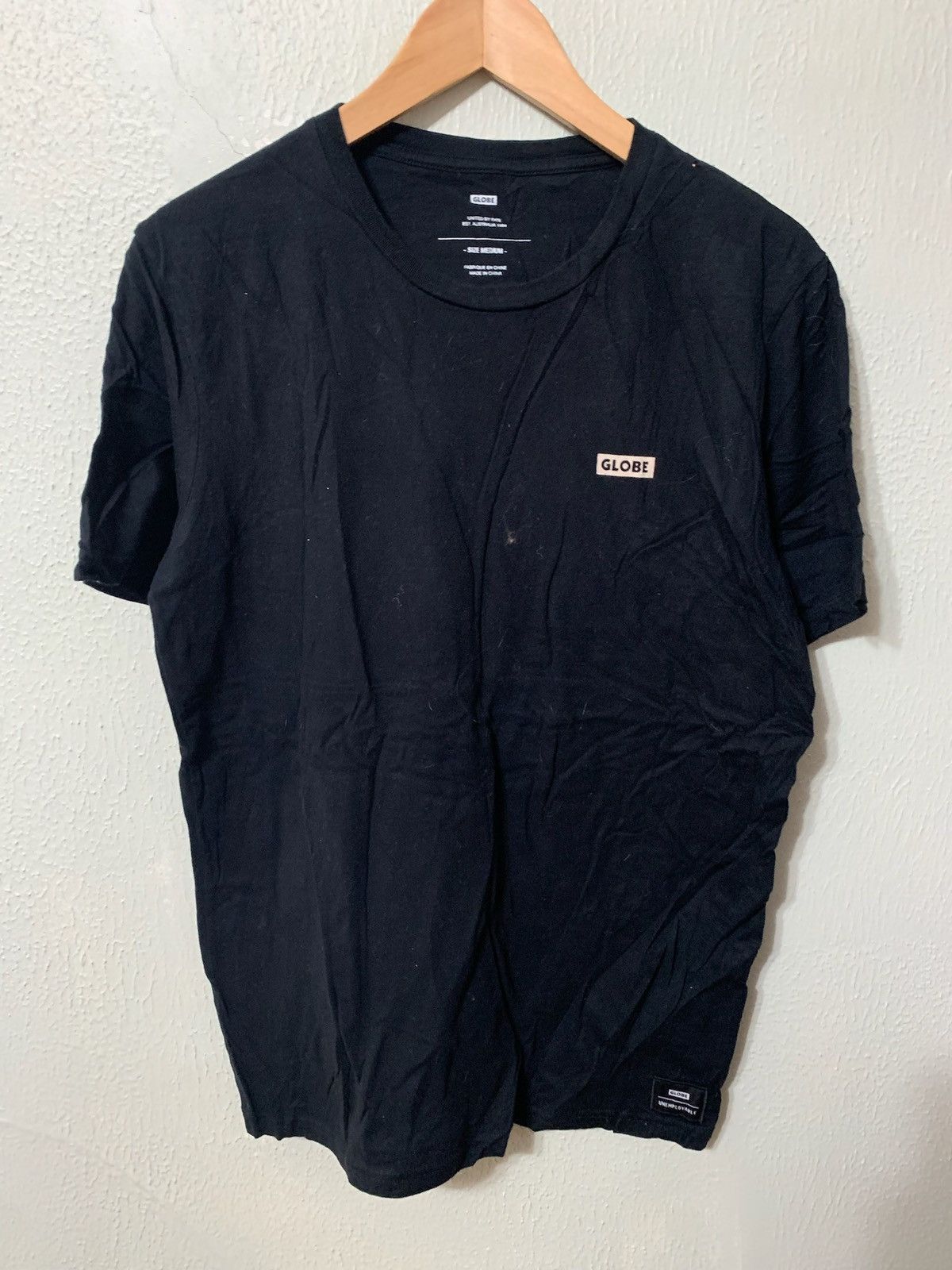 Vintage Vintage Globe Unemployable Box Logo Tee Size US M / EU 48-50 / 2 - 1 Thumbnail