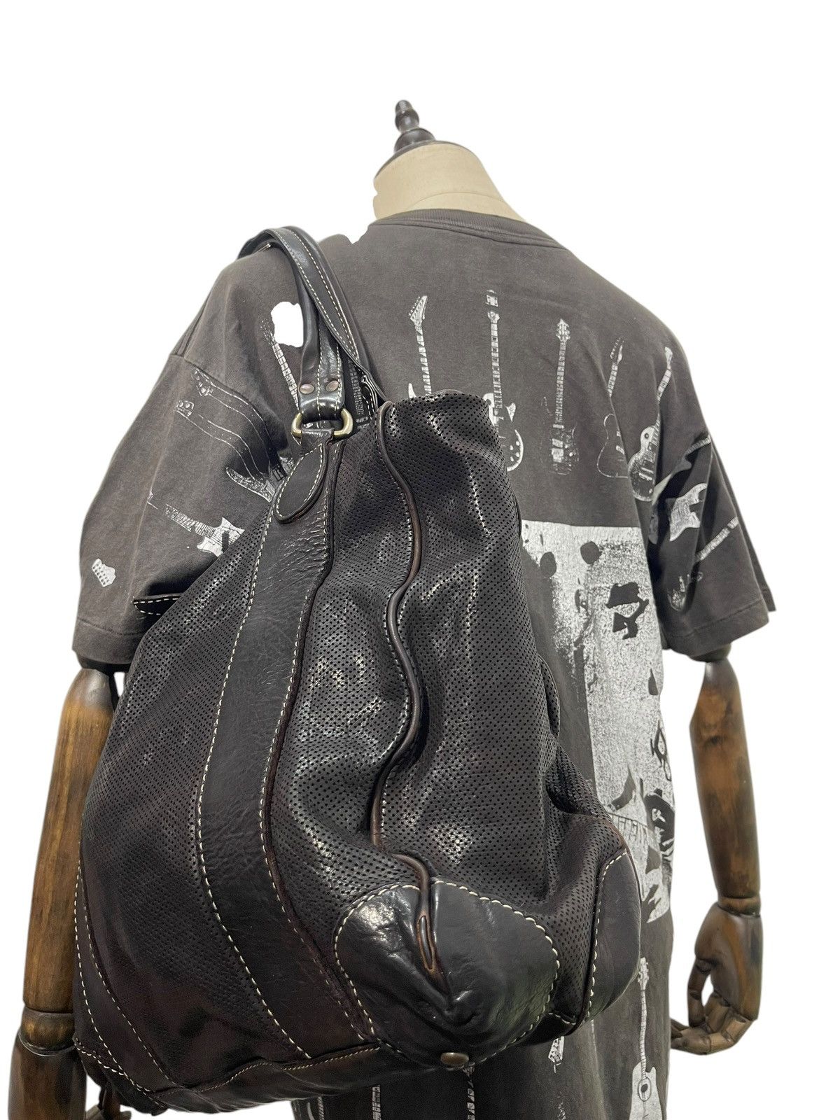 Officine Creative Full Grain Leather Patina Officine Creative Shoulder Bag 4🟩 Size ONE SIZE - 3 Thumbnail
