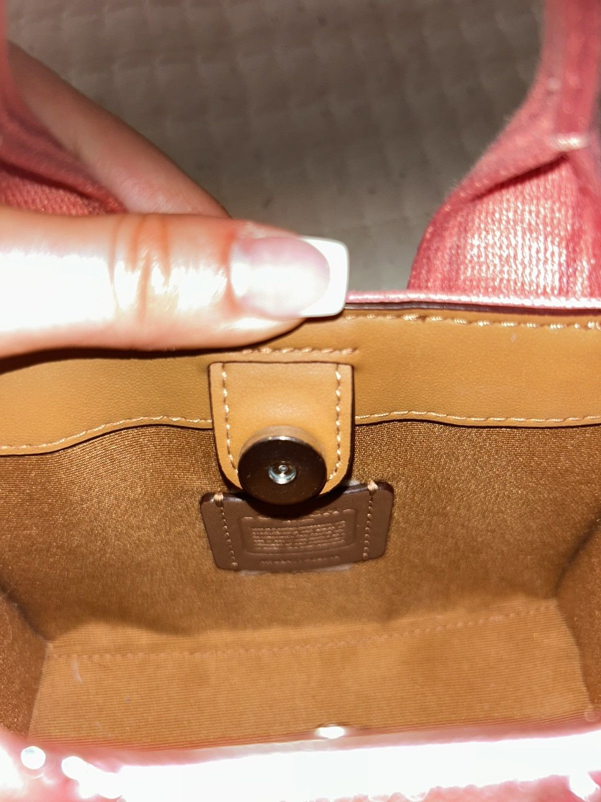 Coach Smith pink mini tote Size ONE SIZE - 10 Thumbnail