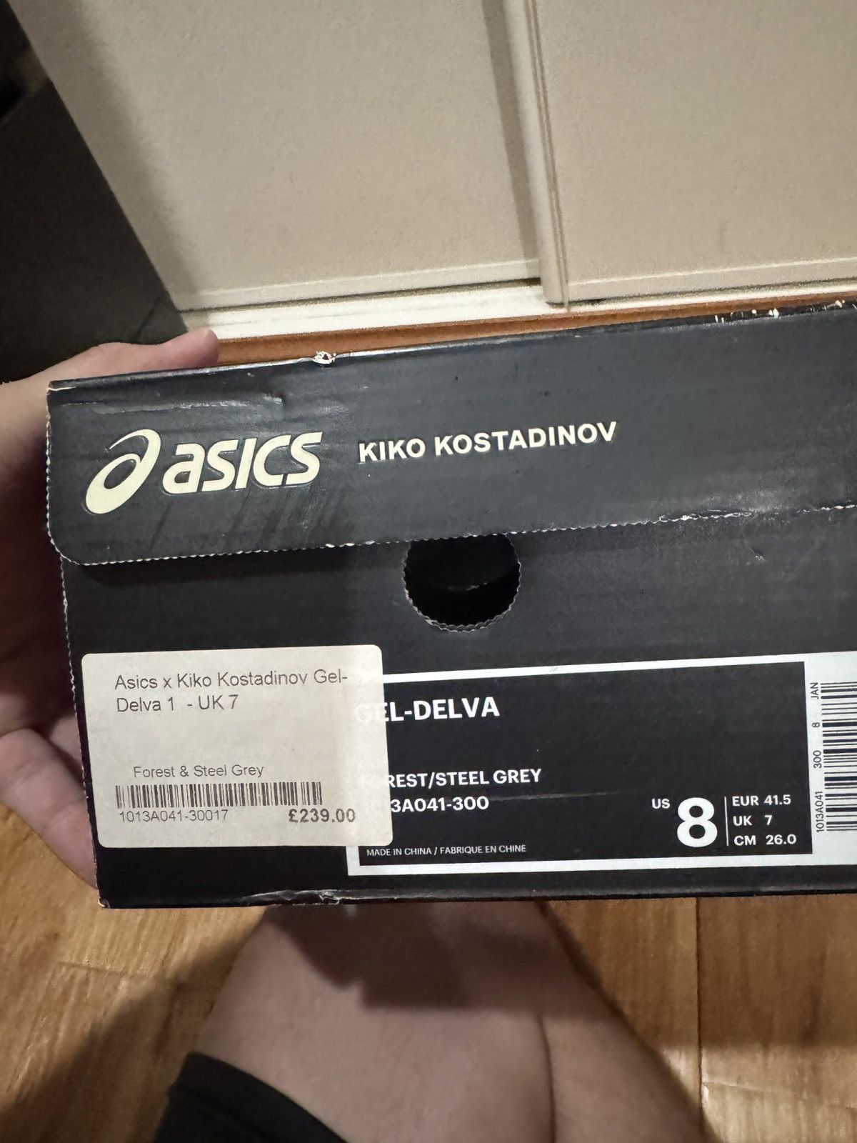 Asics × Kiko Kostadinov ASICS x Kiko Kostadinov Gel-Delva 1 Forest Green Size US 8 / EU 41 - 2 Thumbnail