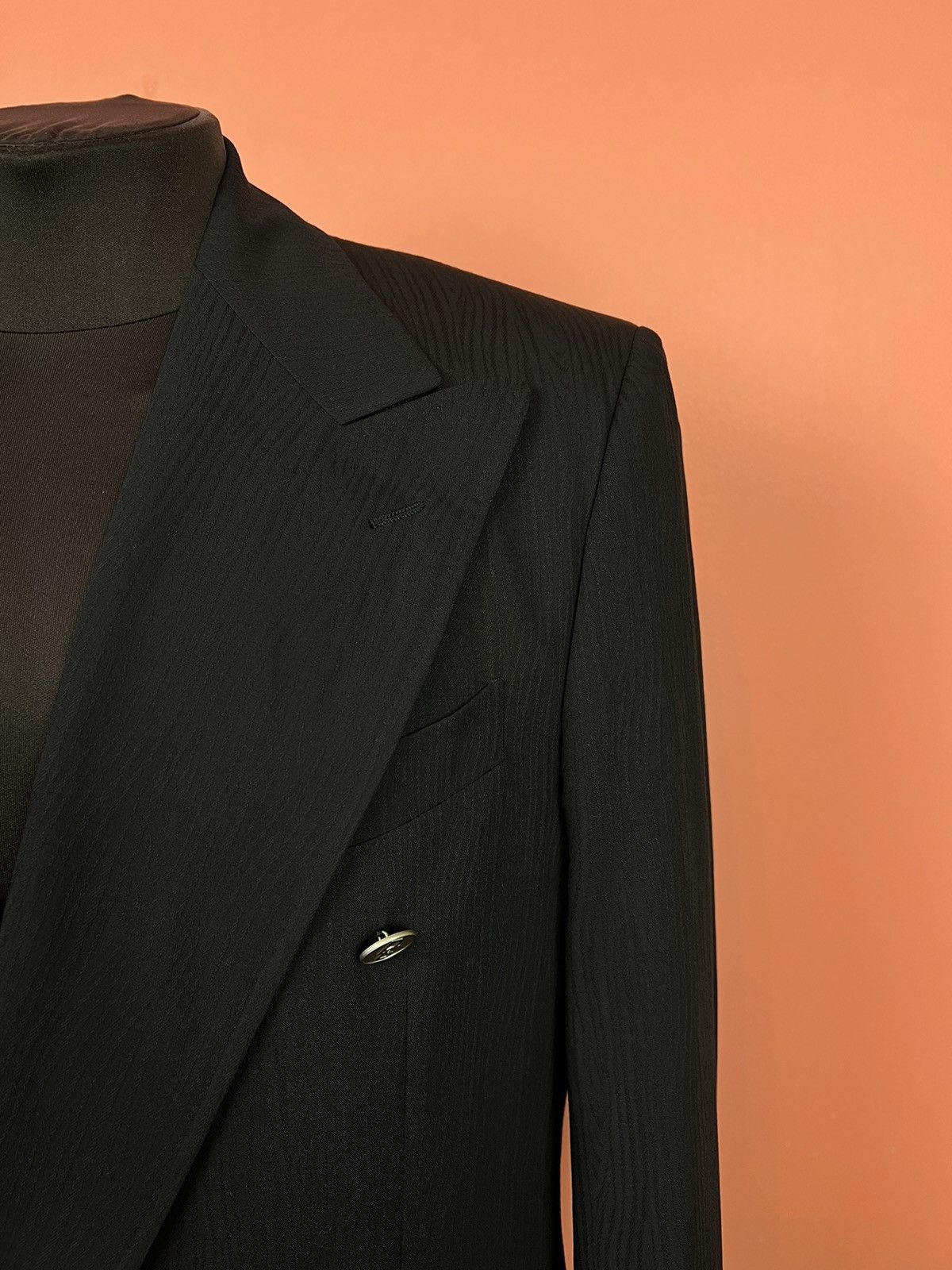 Dolce & Gabbana Dolce & Gabbana Double-Breasted blazer tuxedo luxury tree Size 50R - 4 Thumbnail