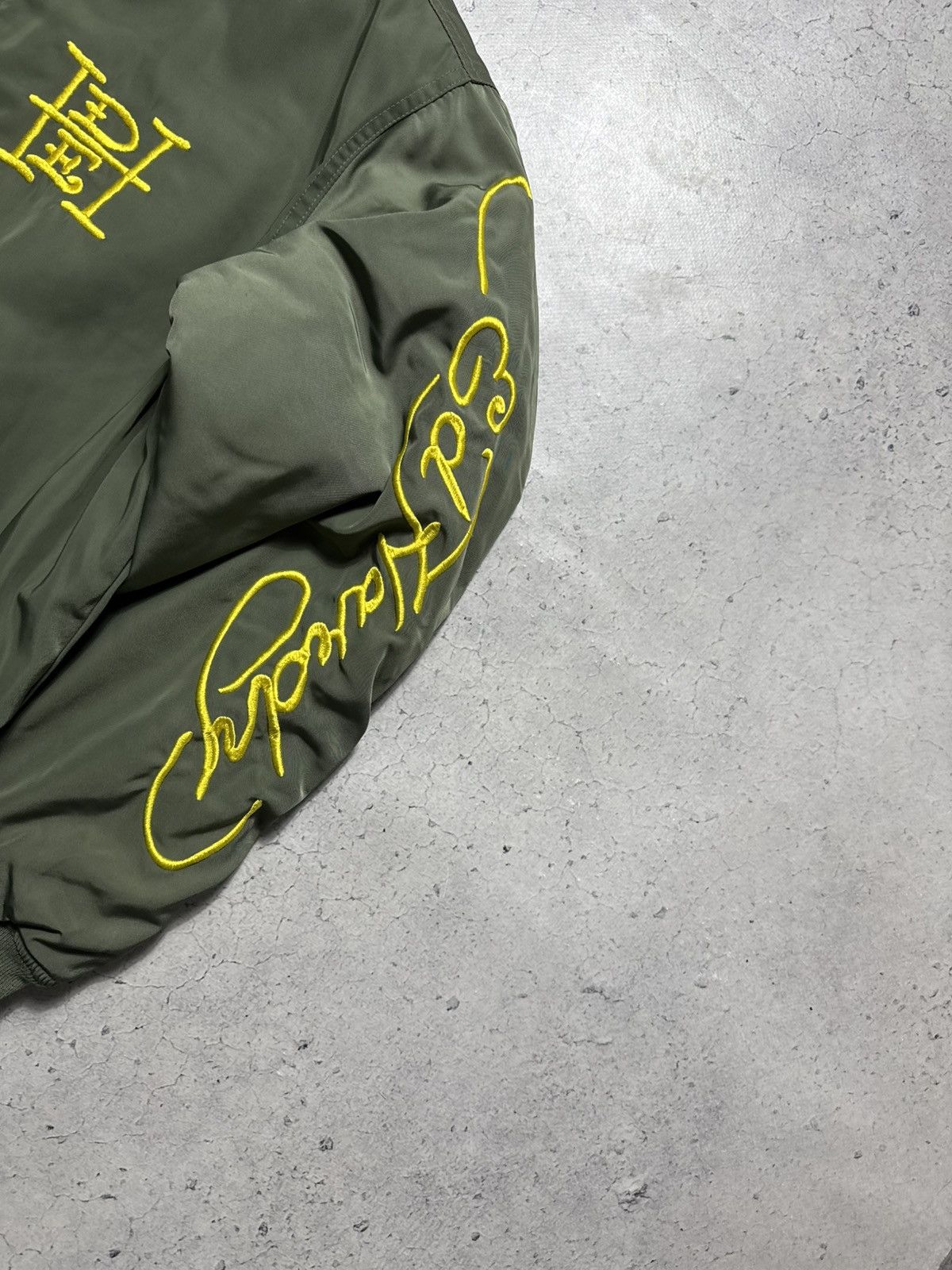 Ed Hardy Ed Hardy Big Logo Bomber Jacket Size S Size US S / EU 44-46 / 1 - 3 Thumbnail