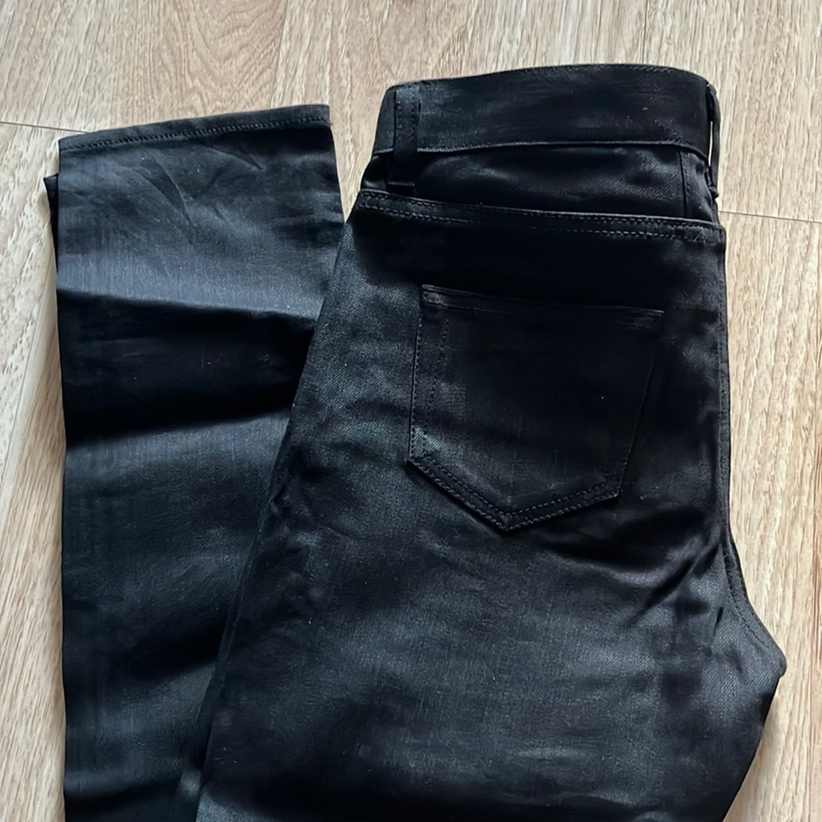 Yves Saint Laurent YSL women black jeans Size 27" / US 4 / IT 40 - 3 Thumbnail