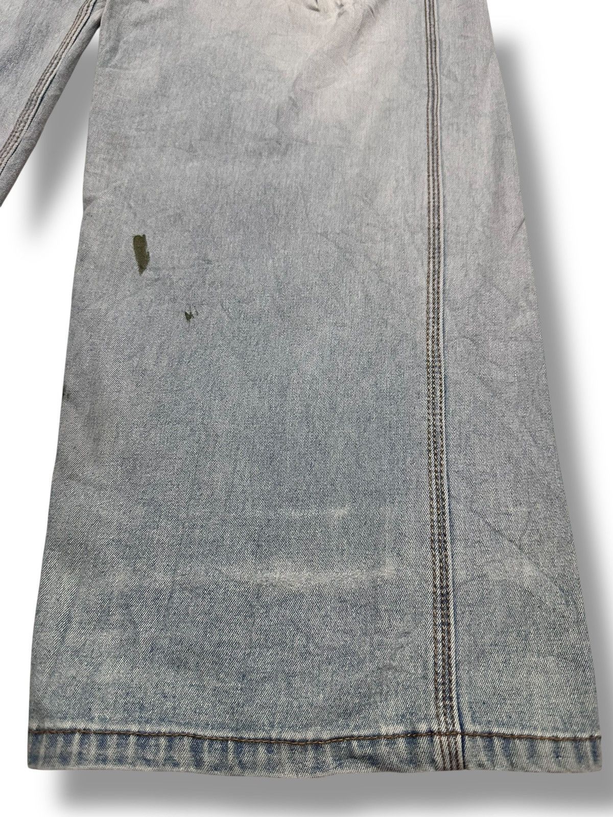 Japanese Brand BC Factory Distressed Baggy Loose Style With Faded Wash Size US 30 / EU 46 - 12 Thumbnail