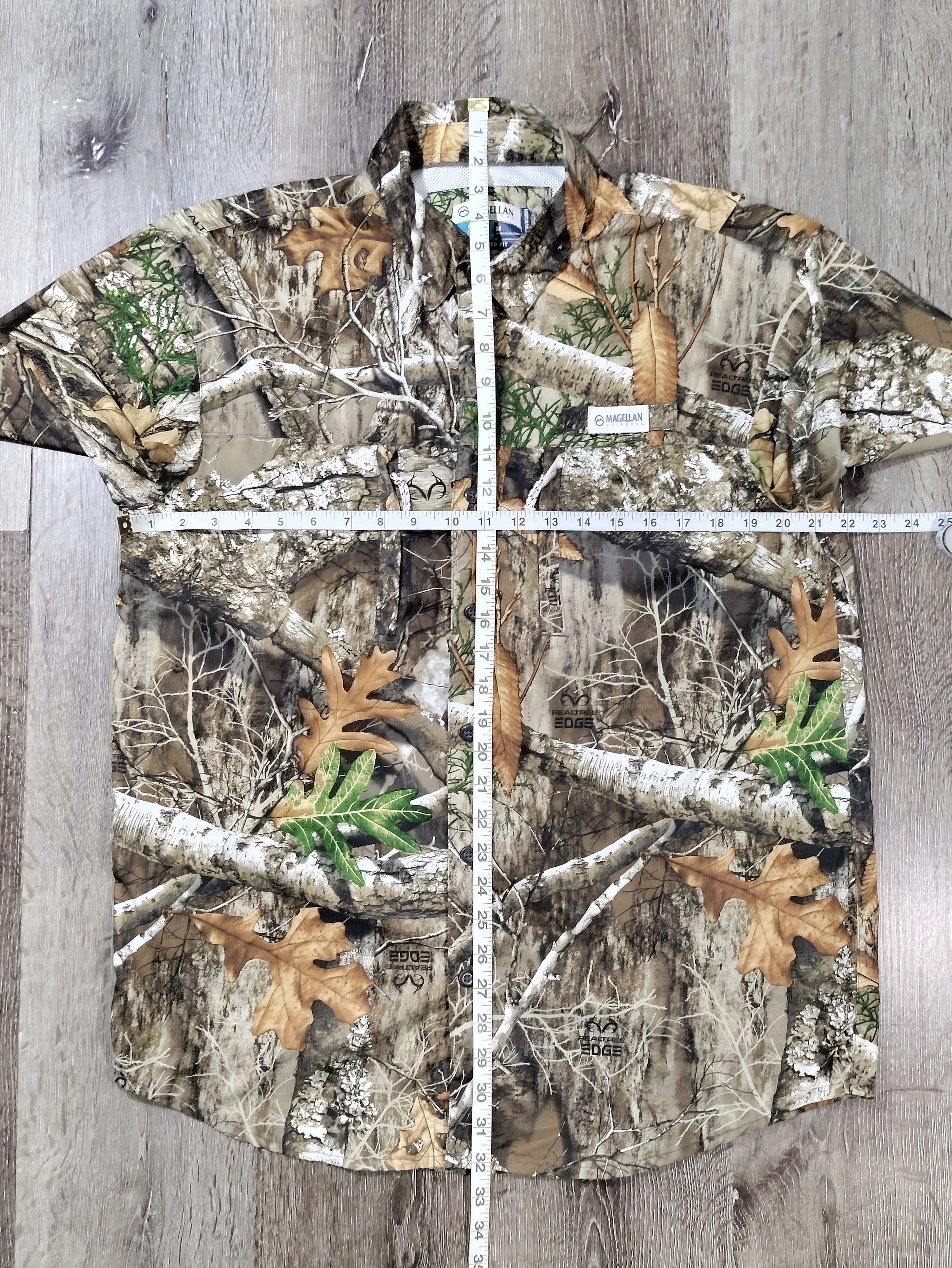 Vintage Magellan Mens Vented Shirt Size US M / EU 48-50 / 2 - 2 Thumbnail