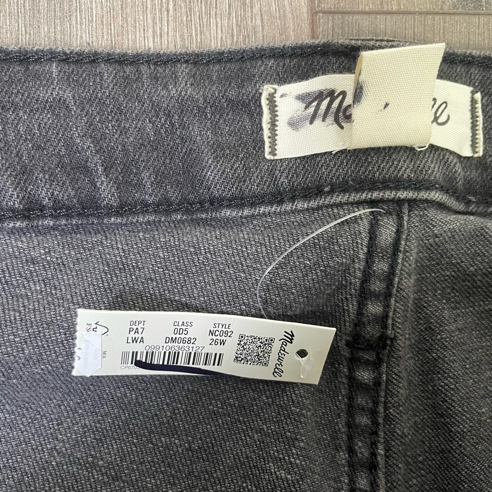 Madewell Madewell Curvy Perfect Lunar Wash Denim Jeans US Women's 26W Size 26" / US 2 / IT 38 - 4 Thumbnail