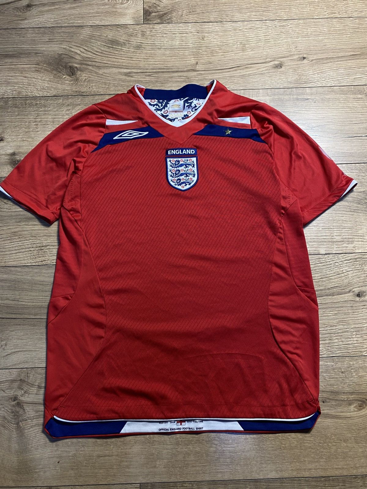 Umbro England 08-10 Away Football Shirt Soccer Jersey Umbro Sz S Size US S / EU 44-46 / 1 - 1 Thumbnail