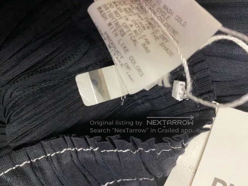 Issey Miyake Issey Miyake size:3 Black Pants Size 22" - 2 Thumbnail