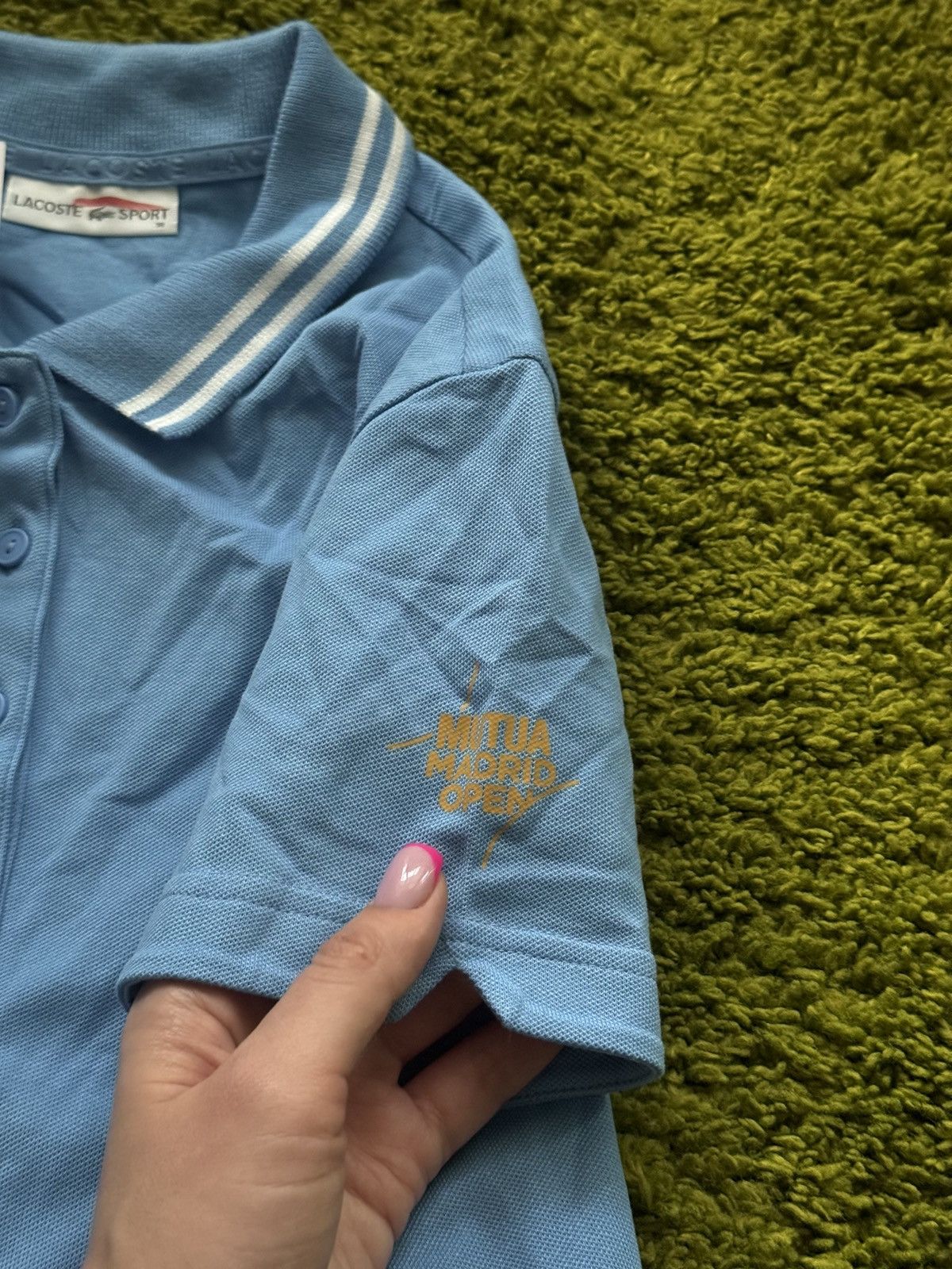 Designer × Lacoste 🐊 Lacoste NWT blue polo t-shirt Size M / US 6-8 / IT 42-44 - 7 Thumbnail