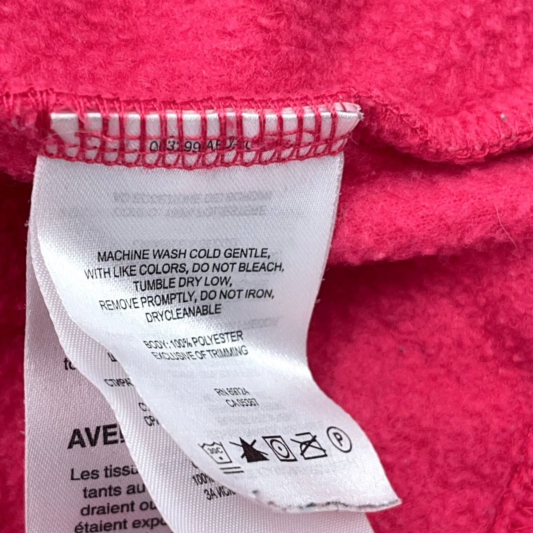 Layer 8 Columbia Women Medium Pink Fleece Jacket Sweater Coat Full Zip Ladies A12 Size M / US 6-8 / IT 42-44 - 6 Thumbnail