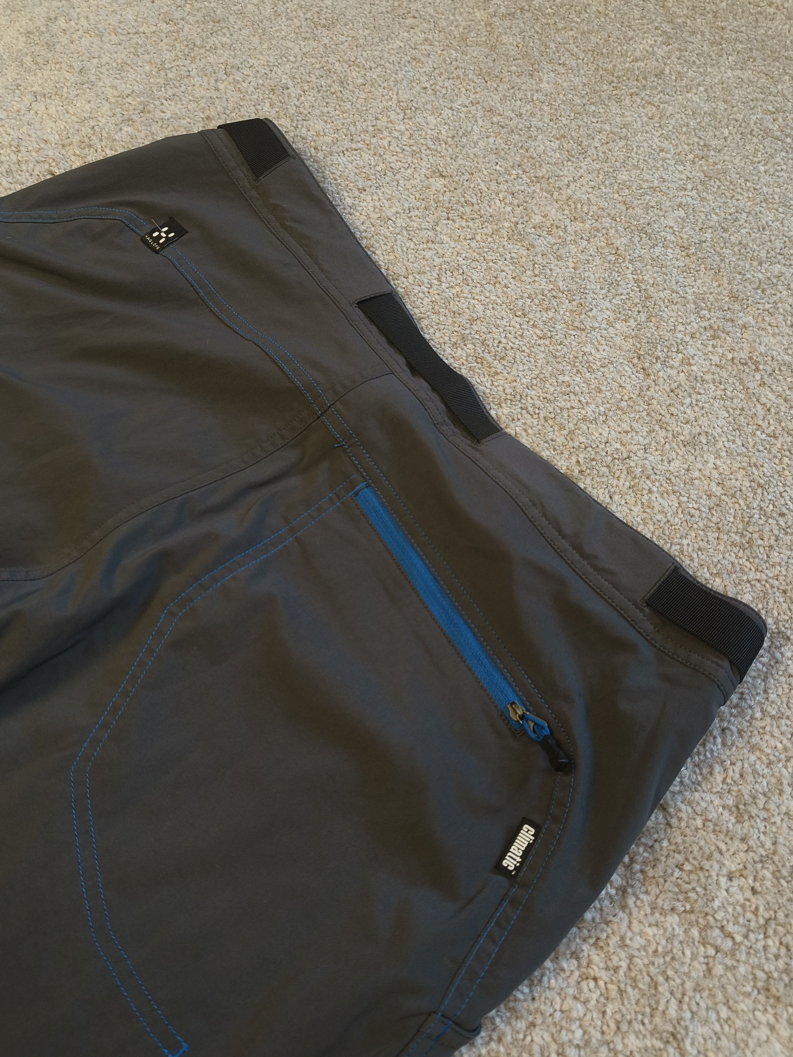 Haglofs Haglöfs Amfibie Lite Climatic Shorts Loose Fit Gray Size US 35 - 4 Thumbnail
