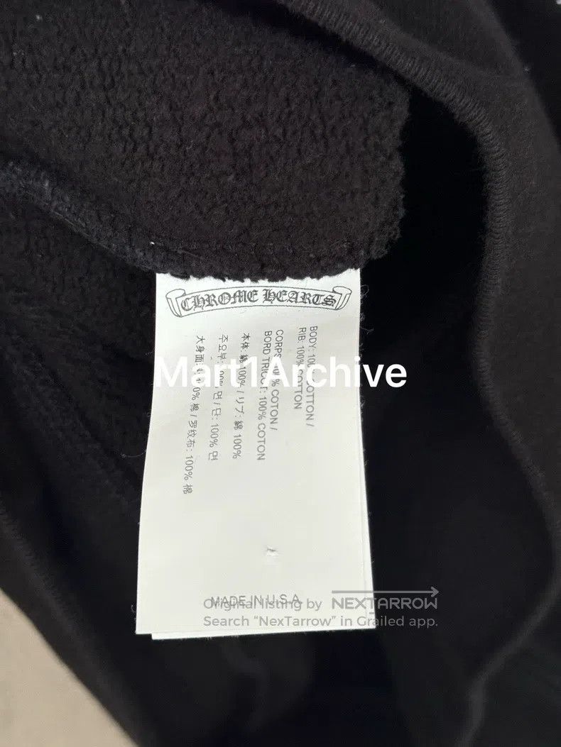 Chrome Hearts CHROME HEARTS Black Thirty Word Silver Medal Hoodie Size US S / EU 44-46 / 1 - 6 Thumbnail