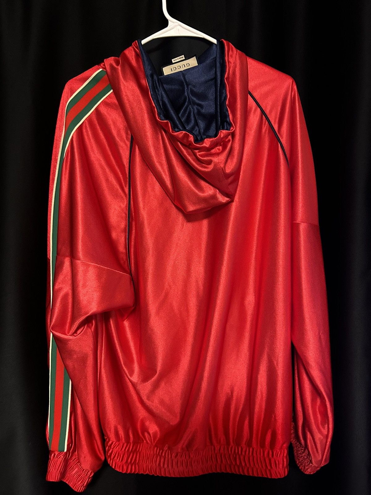 Gucci Gucci SS21 Hooded Track Jacket Size US M / EU 48-50 / 2 - 2 Thumbnail